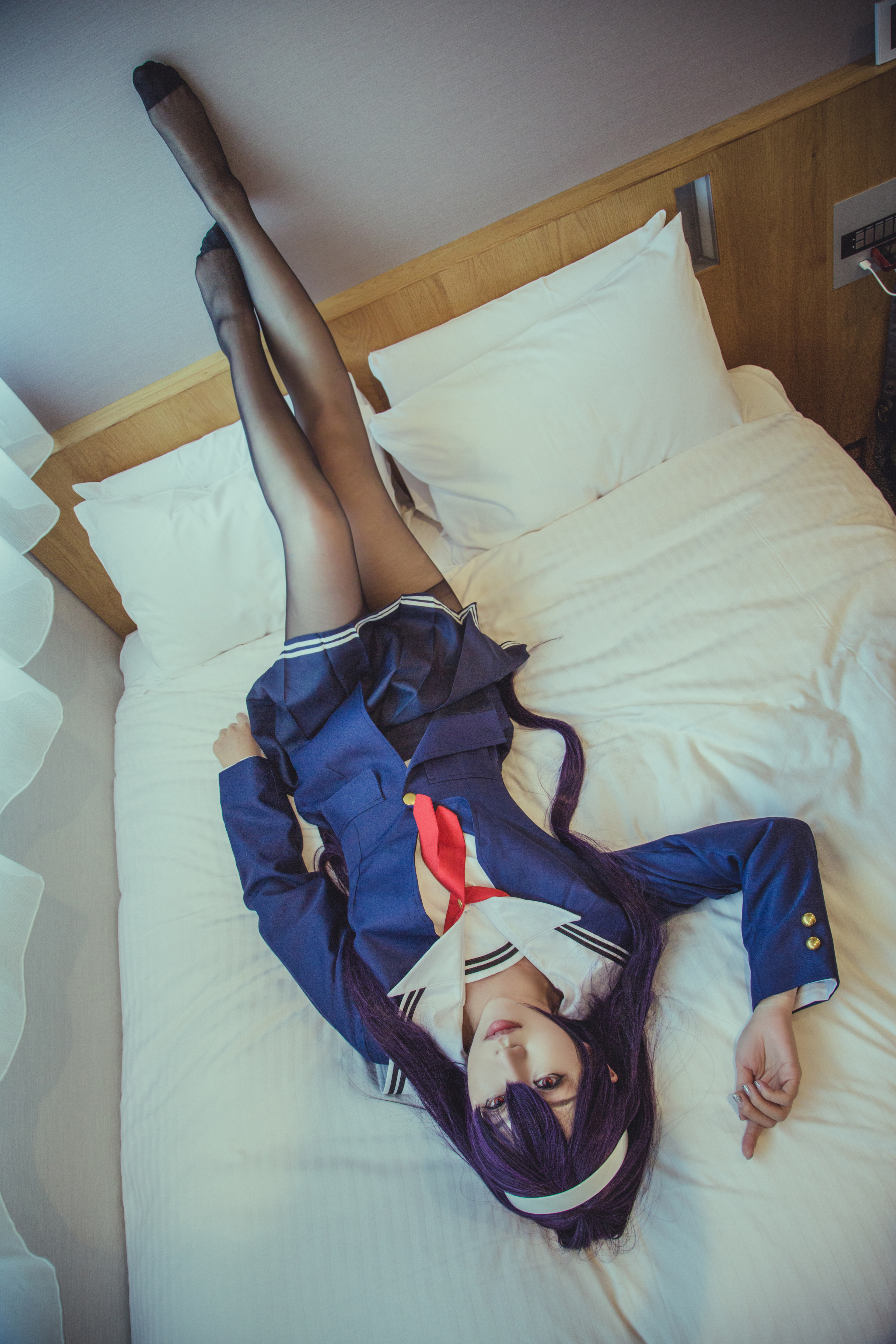 路人女主的养成方法  学姐霞之丘诗羽cosplay-二次元