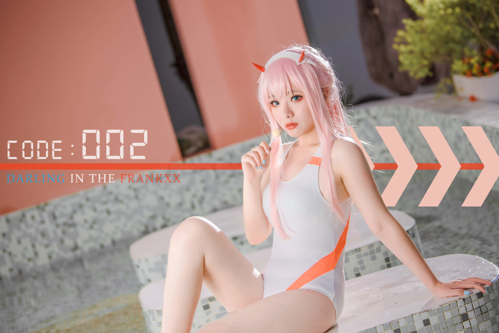 《DARLING in the FRANXX》02 cosplay旺财大仙EX