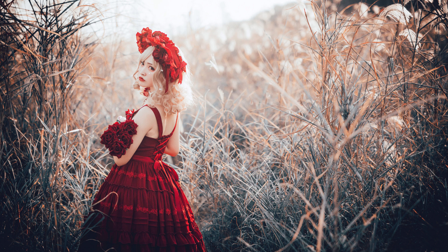 lolita私影，心上的红玫瑰