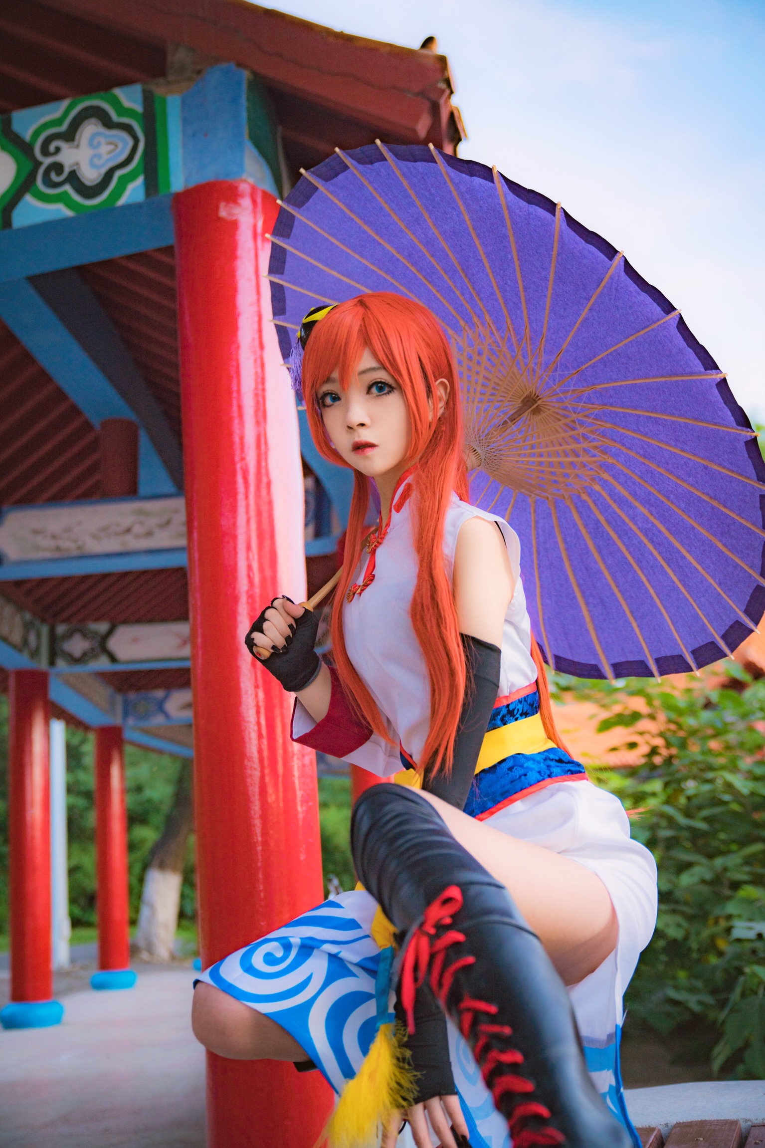 《银魂》未来神乐cosplay-二次元