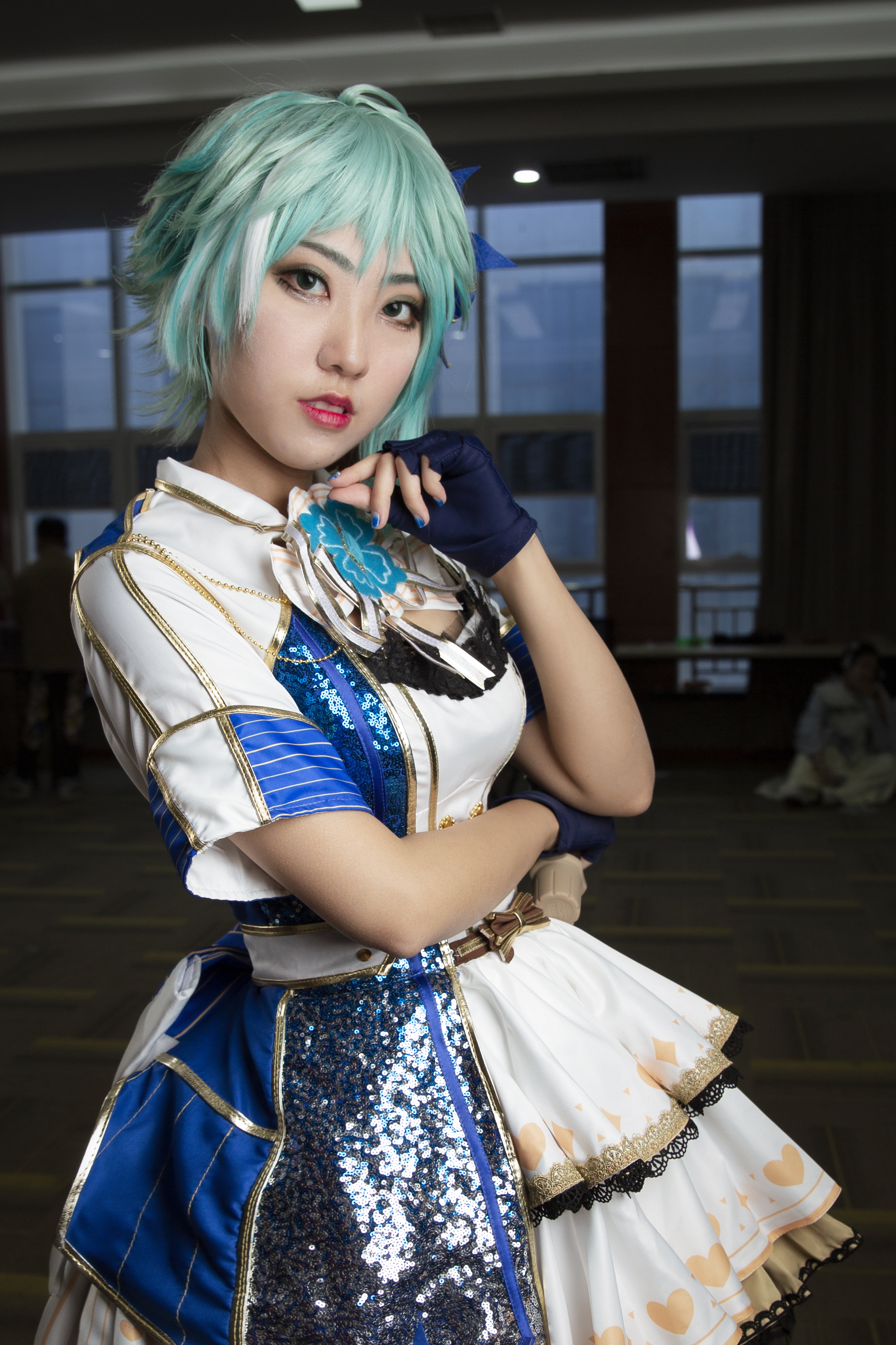 战斗吧歌姬！墨汐pre-star打歌服cosplay-二次元