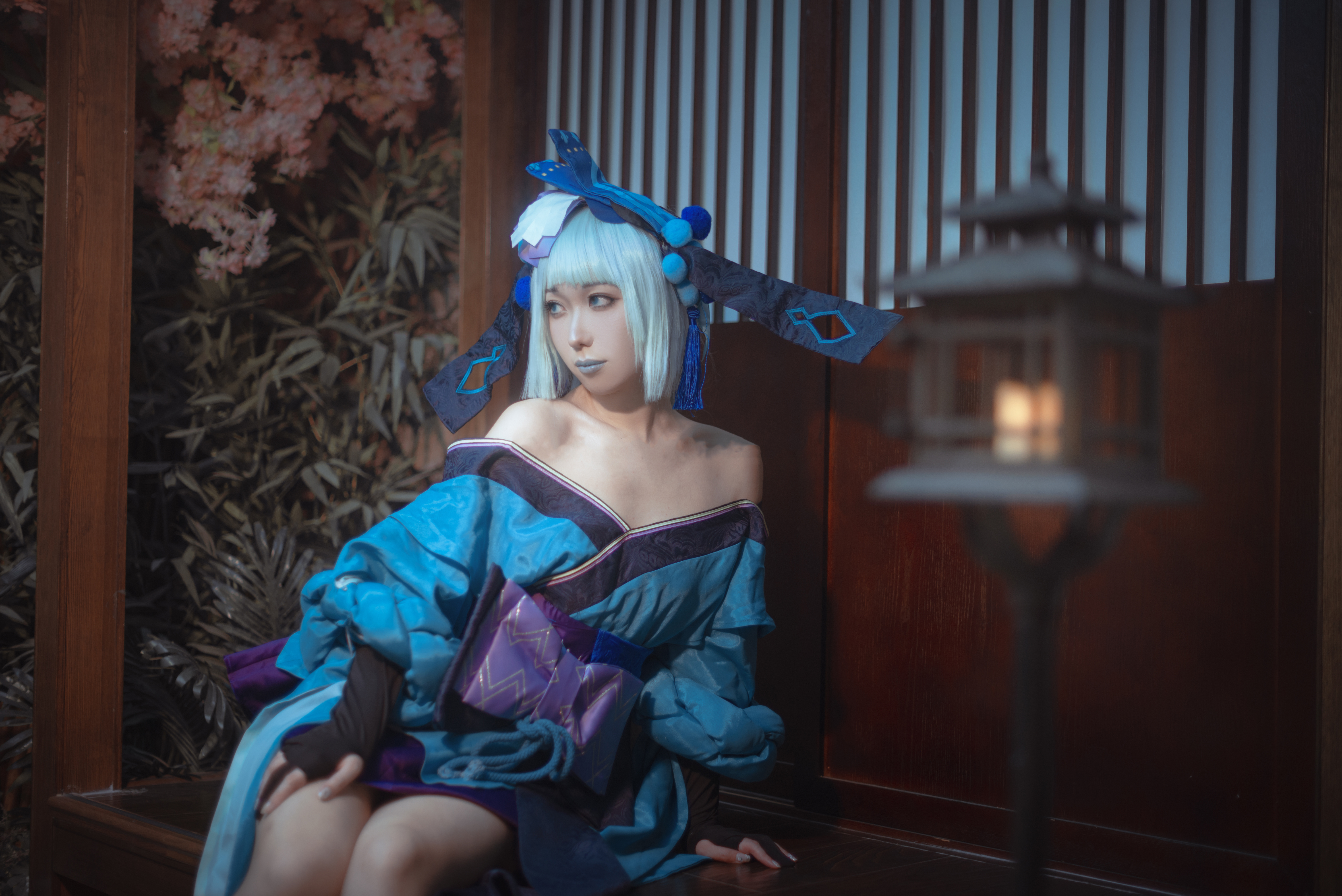 《阴阳师》青行灯cosplay-二次元