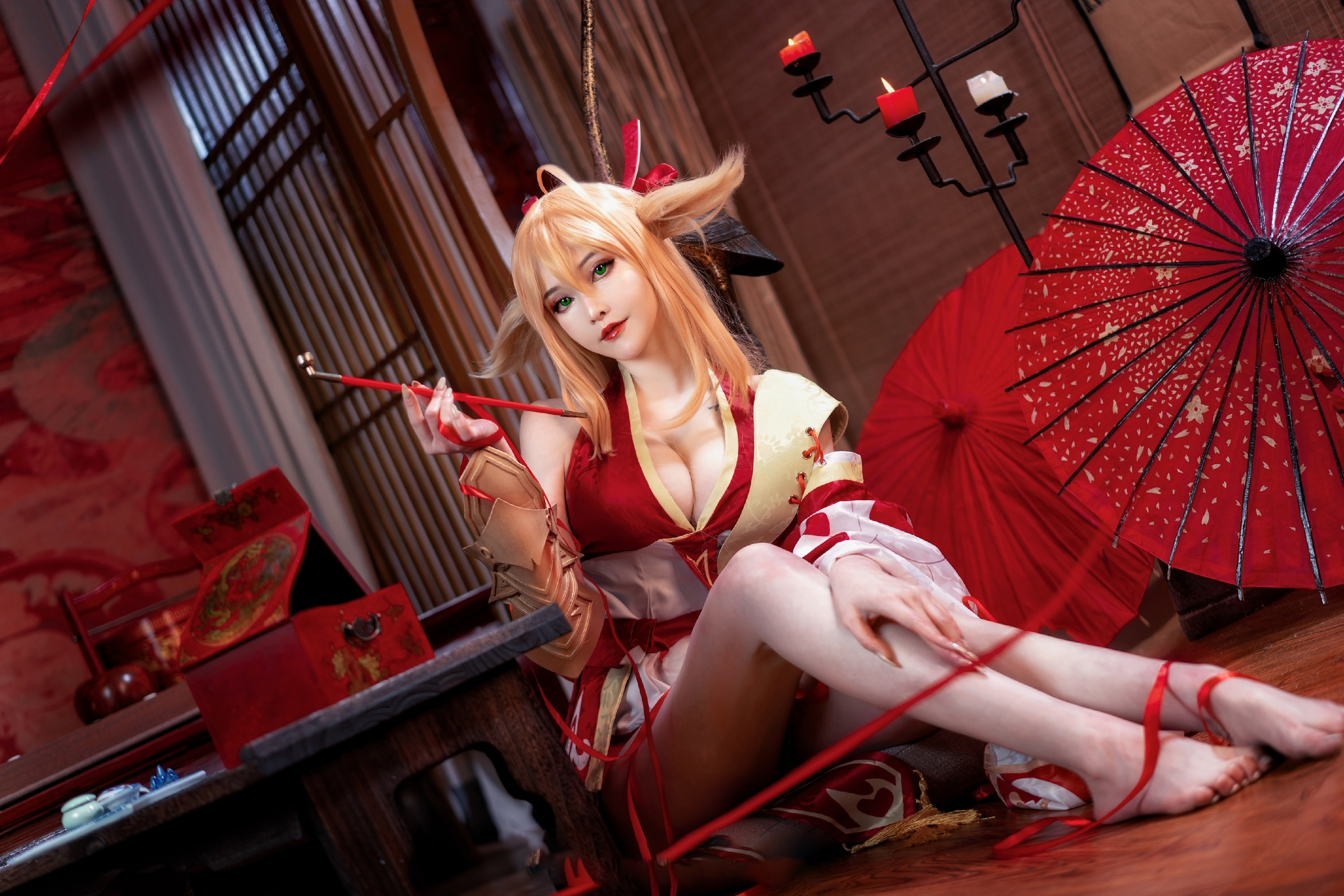 狐妖小红娘 涂山红红cosplay-二次元