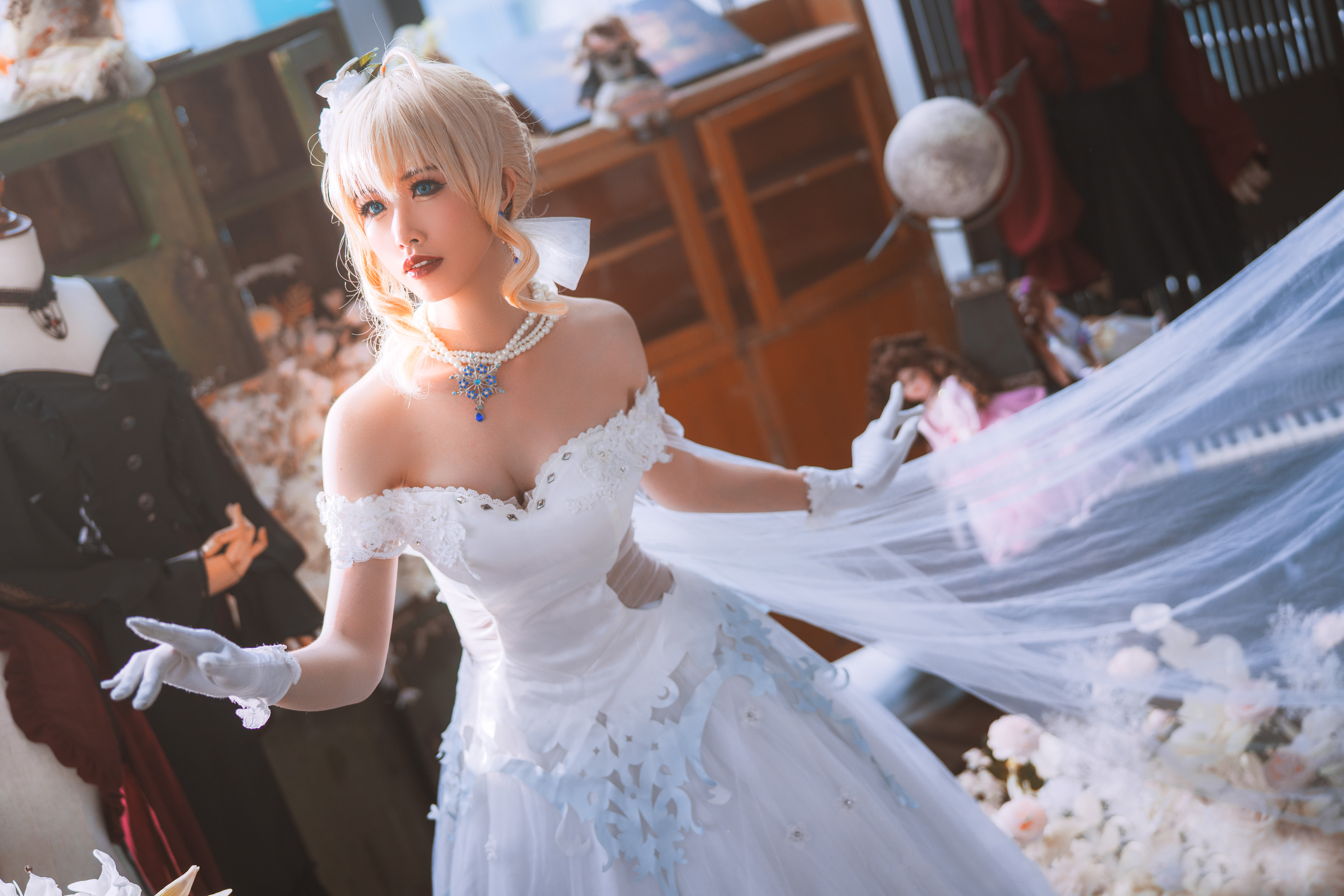 《fate》saber阿瓦隆cosplay-二次元