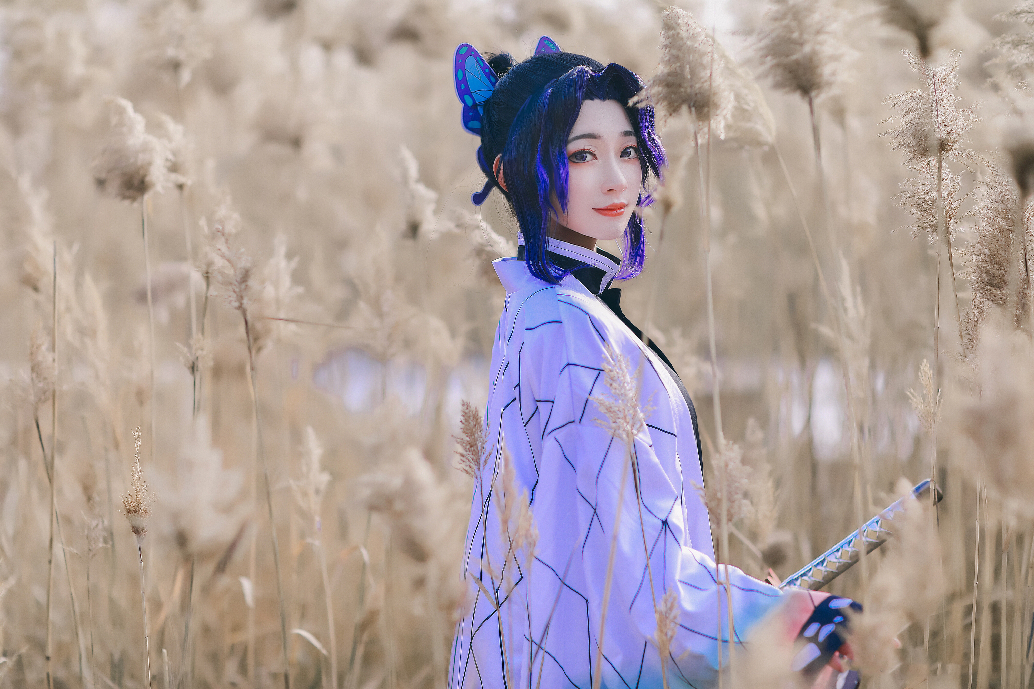 鬼灭之刃 蝴蝶忍cosplay-二次元