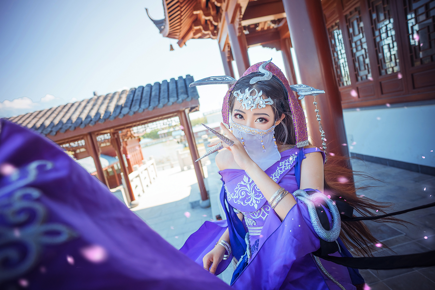 剑网3 破虏毒姐cosplay-二次元