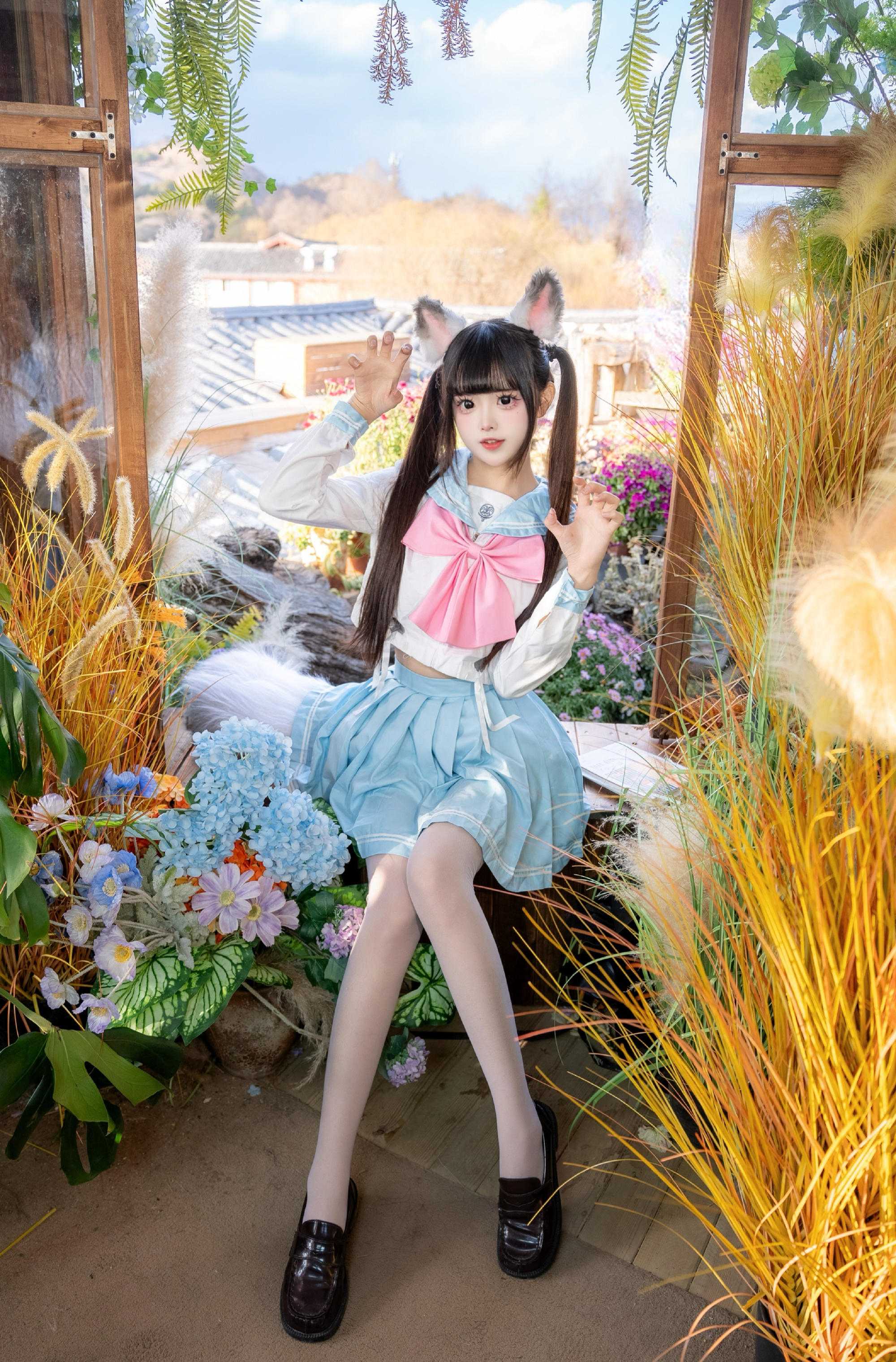 《永劫无间》土御门胡桃cosplay-皮皮虎资源网