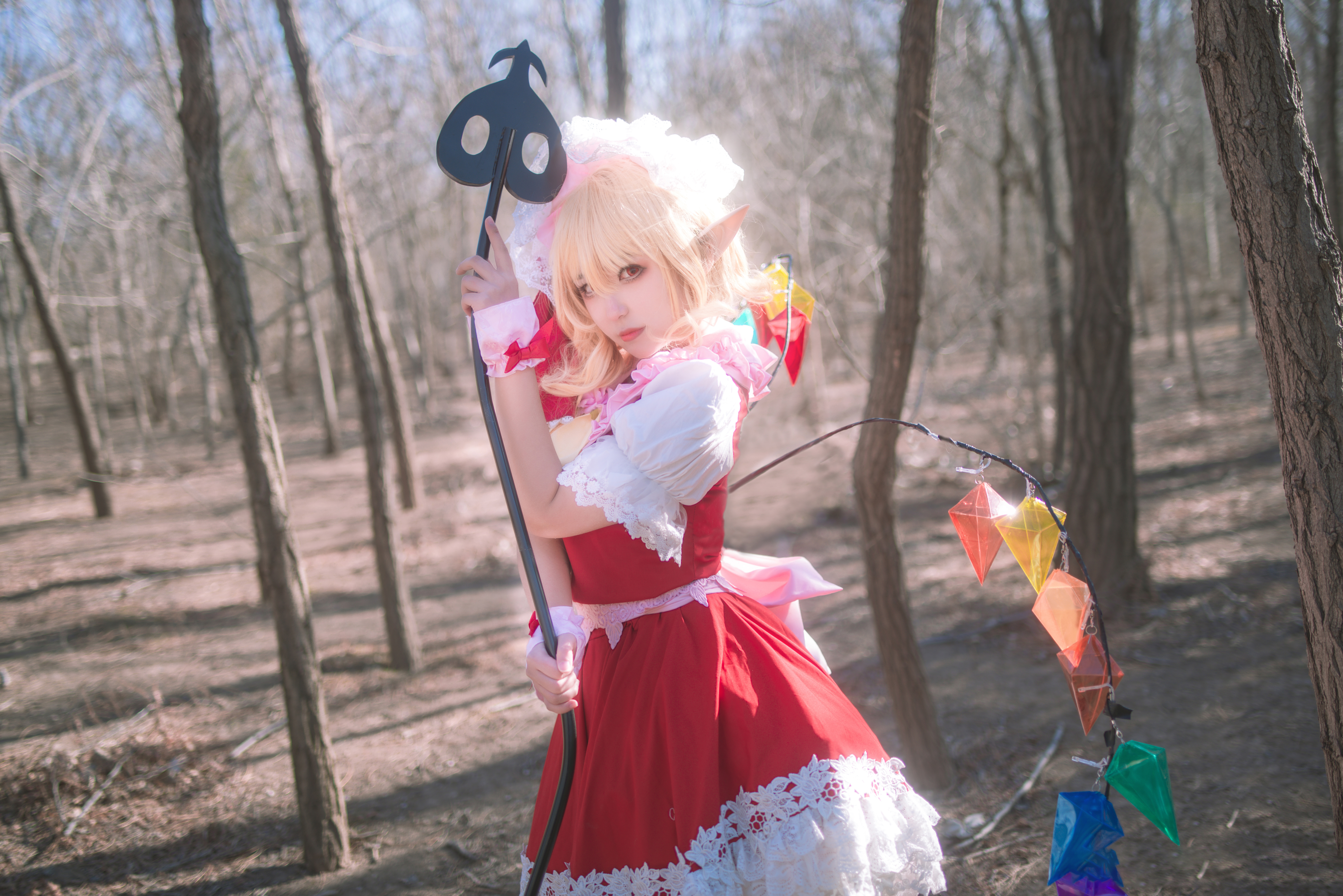 东方project 芙兰朵露·斯卡蕾特cosplay-二次元