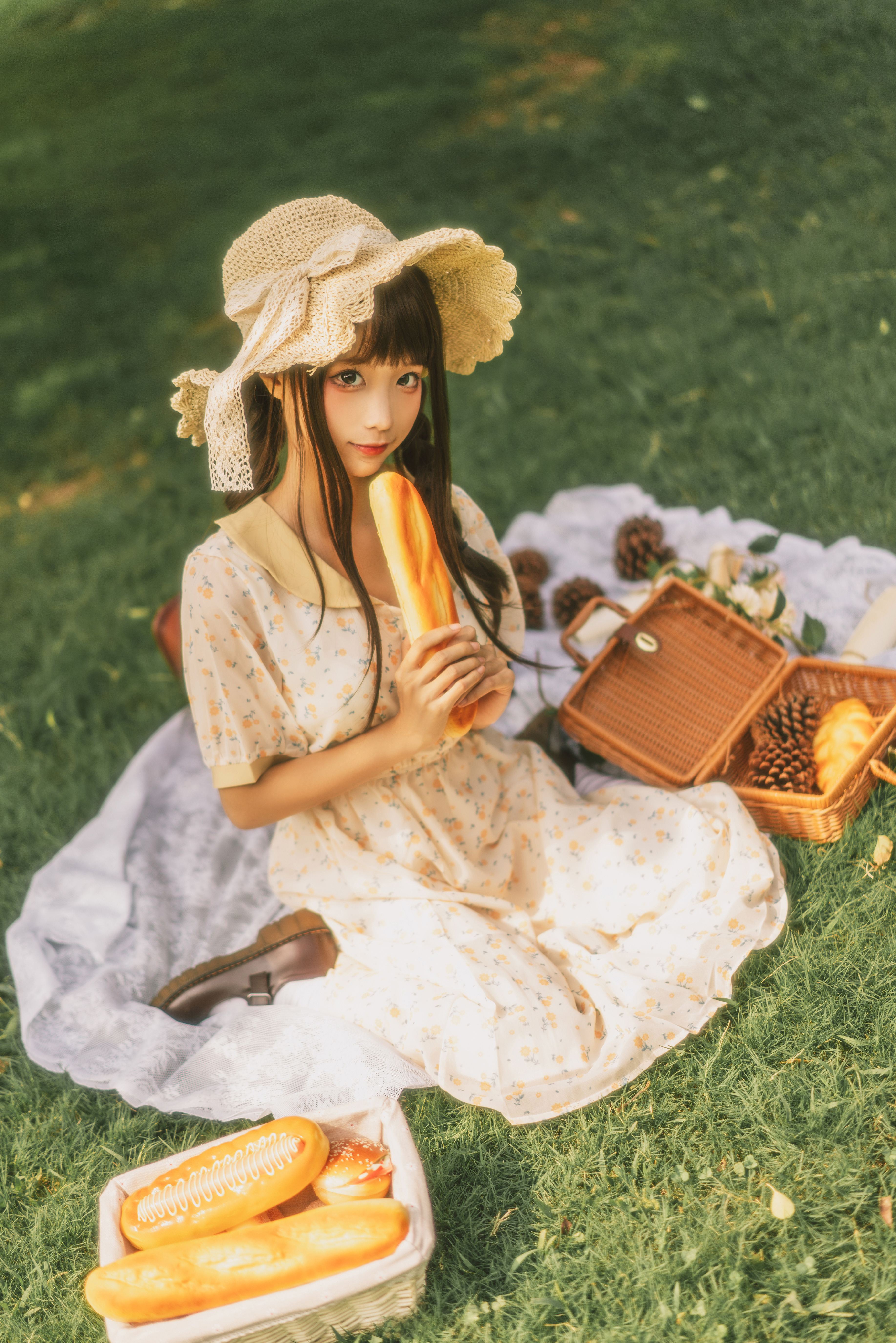 田园写真，🌼一起出门嘛～🌼-二次元