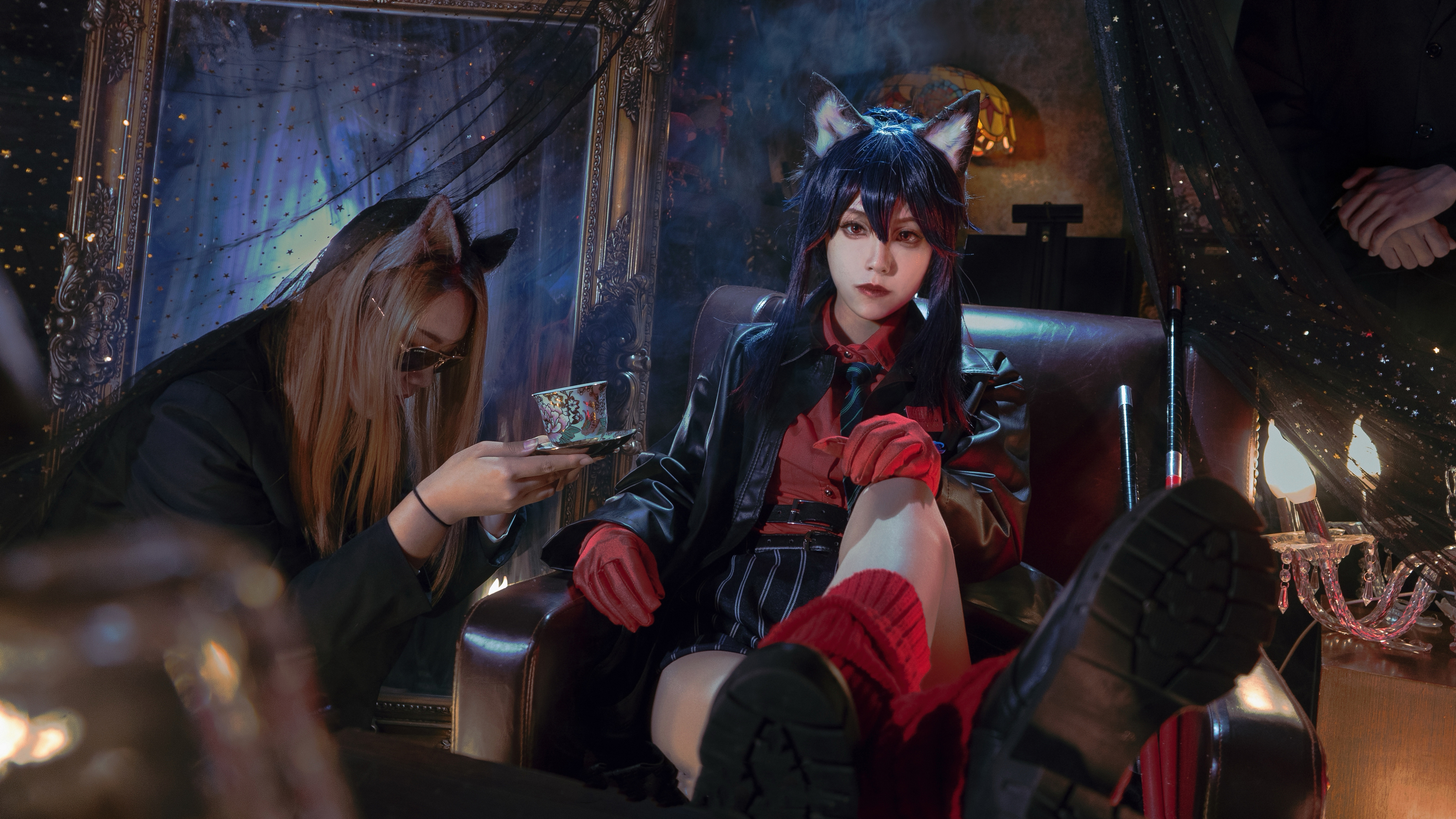 《明日方舟》德克萨斯cosplay-二次元