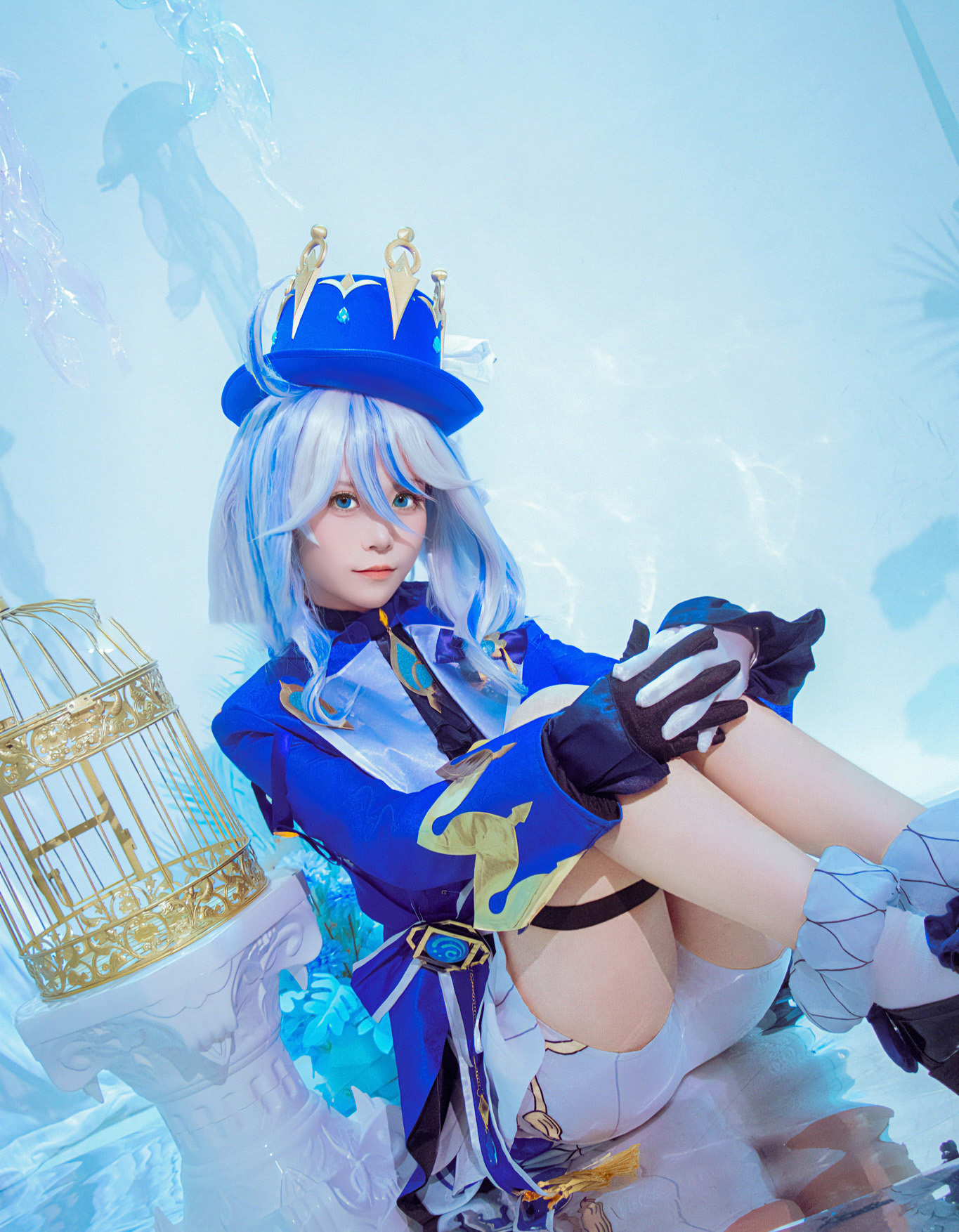 《原神》芙宁娜cosplay (9/9) 《原神》芙宁娜cosplay 第9张 - 芙宁娜图集