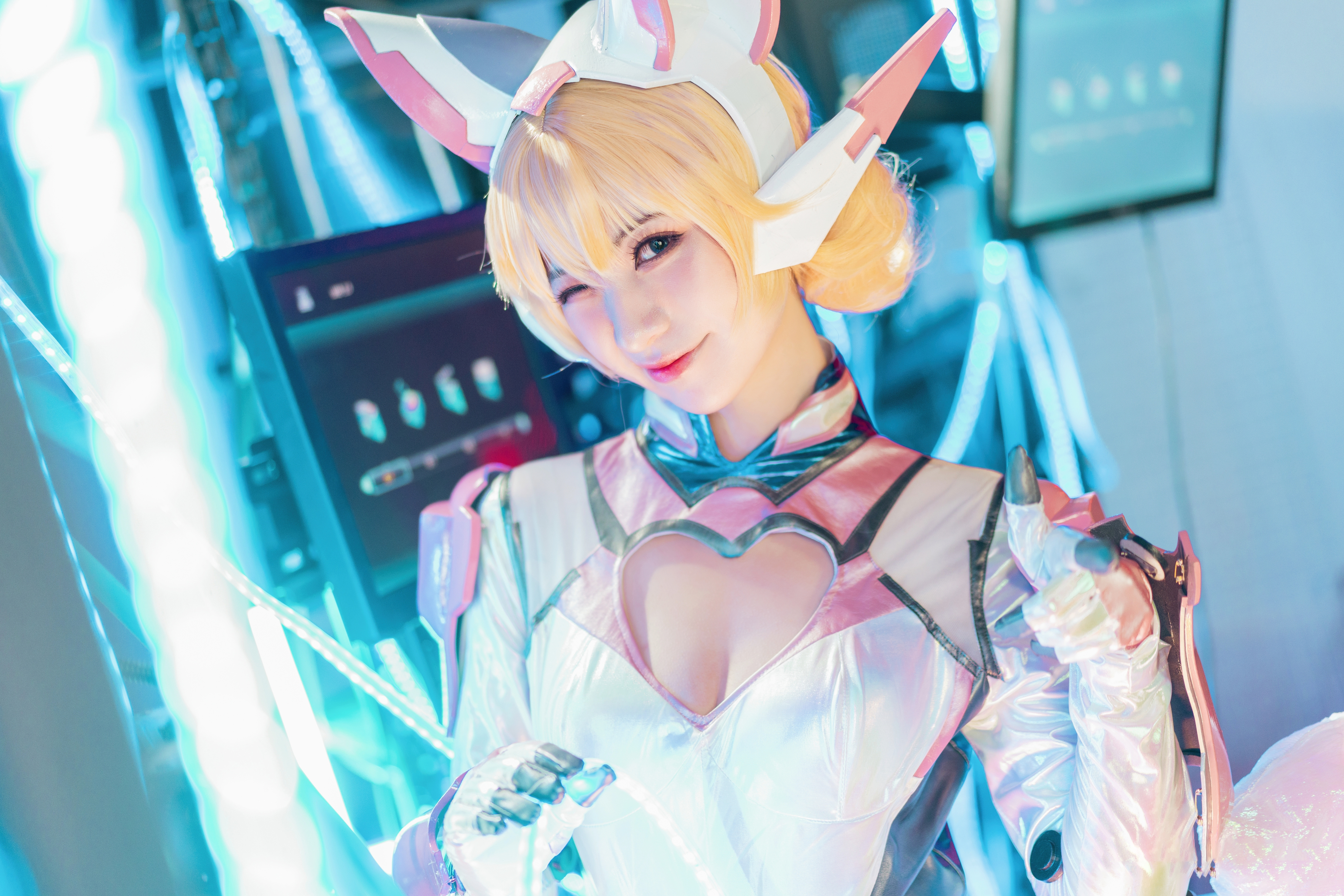 王者荣耀 妲己时之彼端cosplay，唤醒我的，是你吗？-二次元