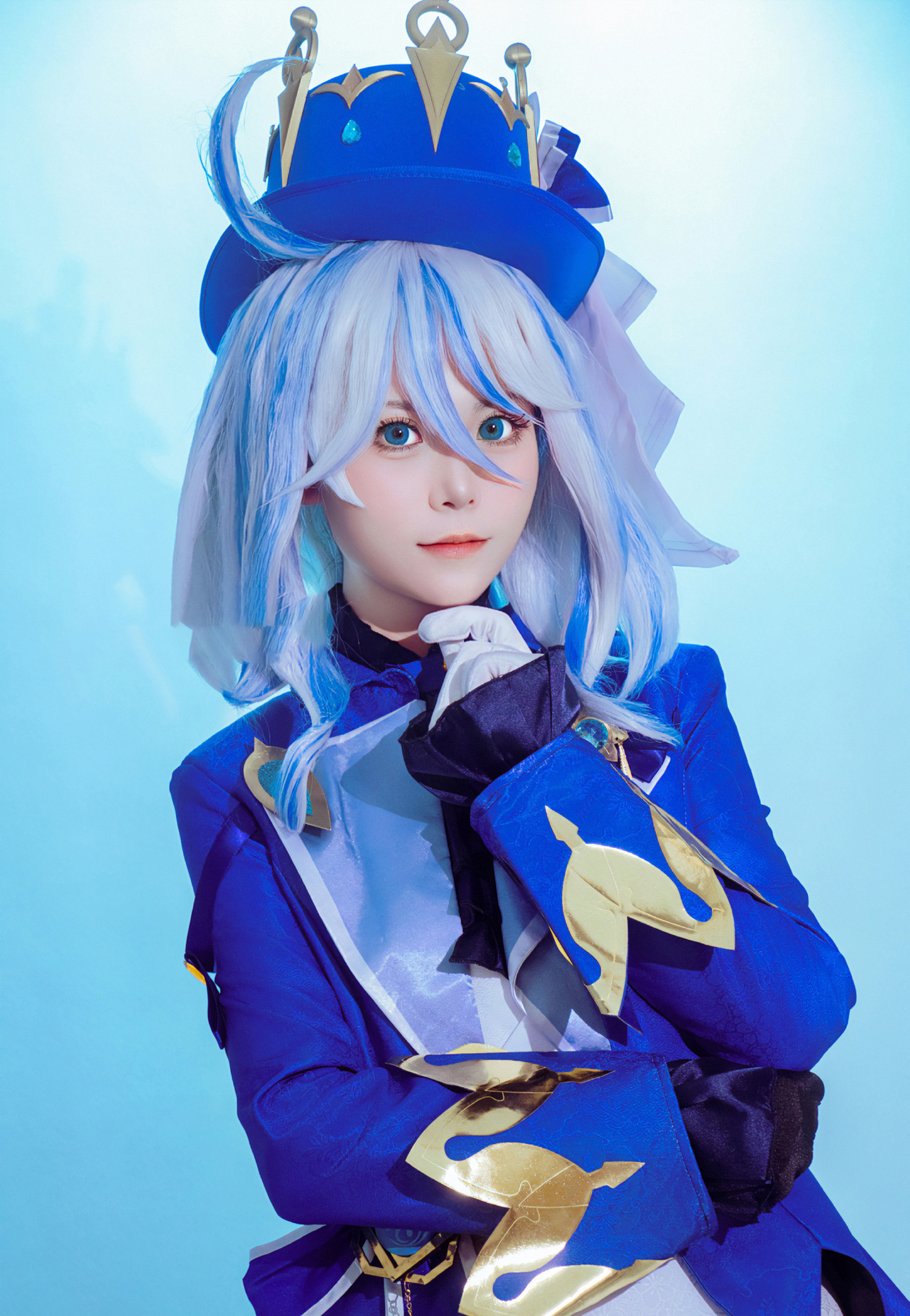 《原神》芙宁娜cosplay (7/9) 《原神》芙宁娜cosplay 第7张 - 芙宁娜图集