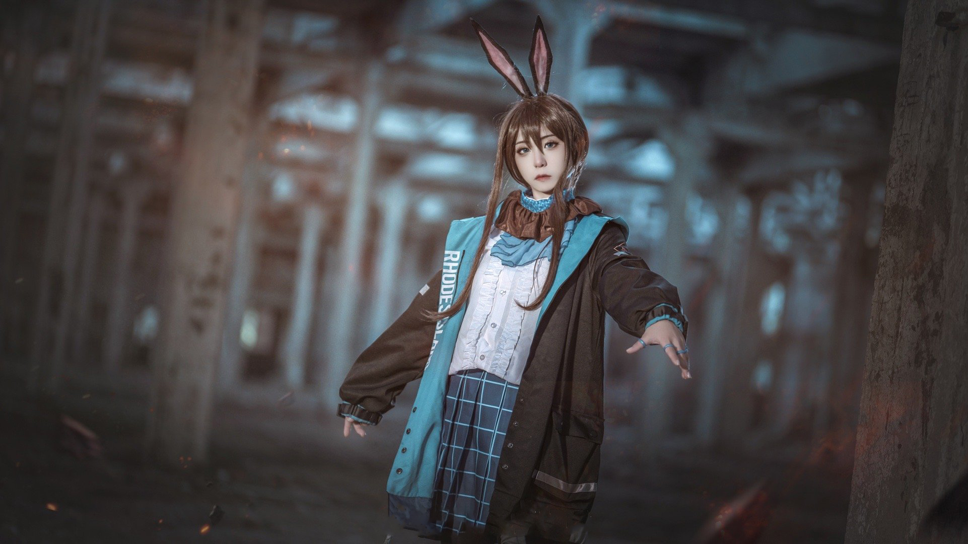 《明日方舟》阿米娅cosplay-二次元