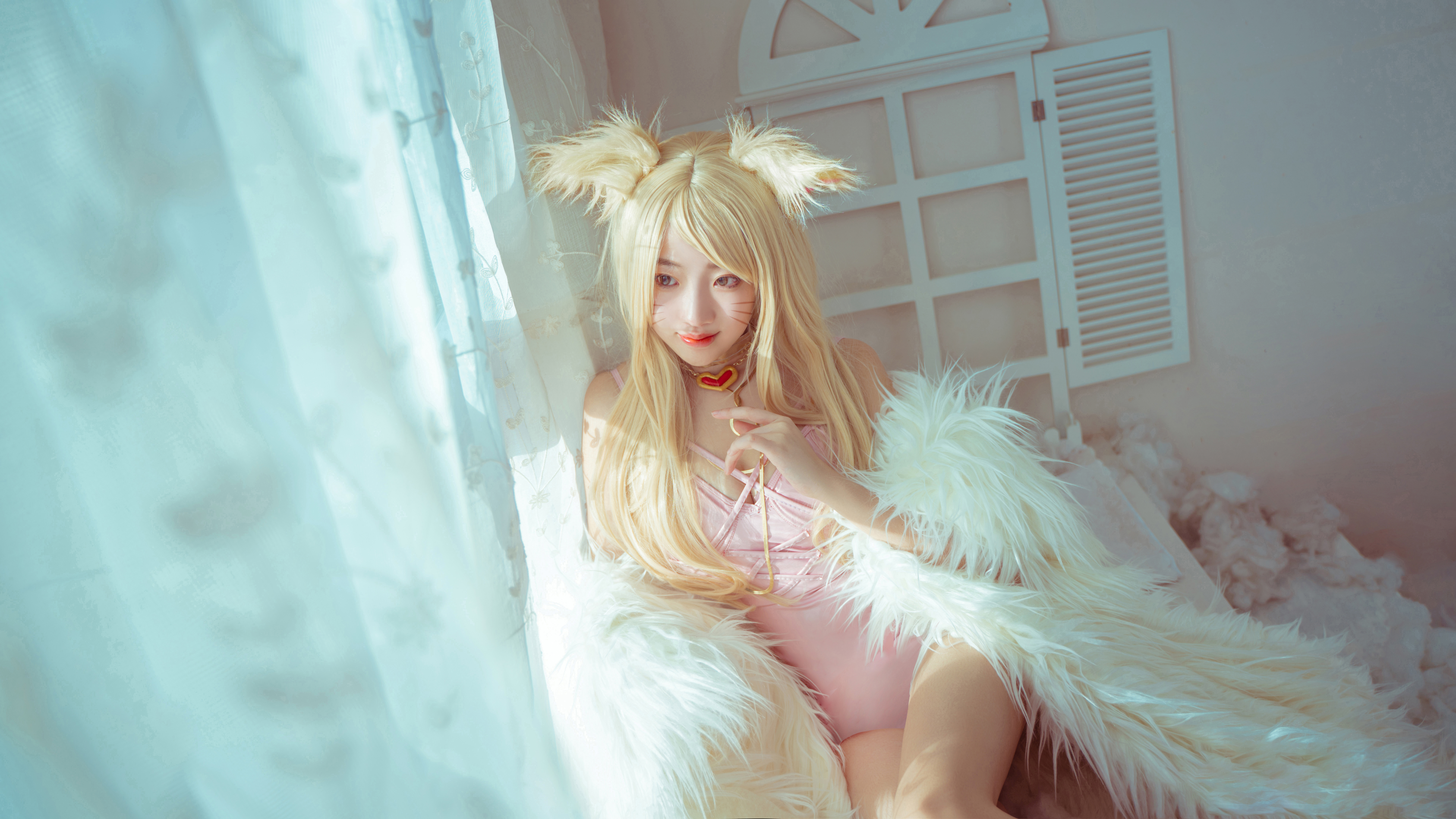 英雄联盟 kda阿狸同人cosplay-二次元