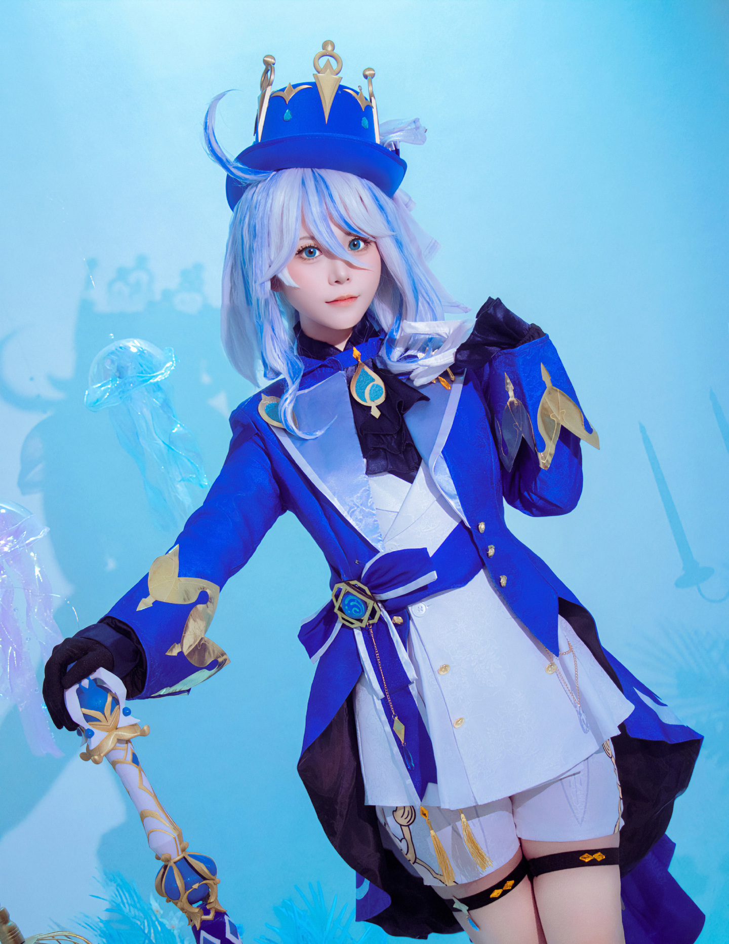 《原神》芙宁娜cosplay (3/9) 《原神》芙宁娜cosplay 第3张 - 芙宁娜图集