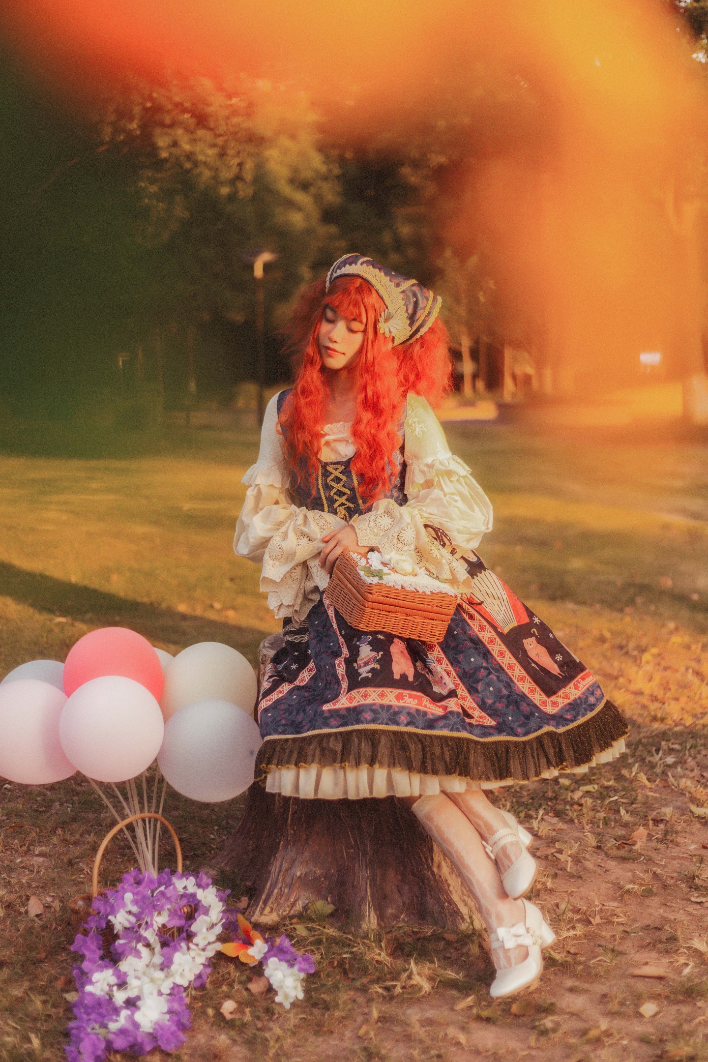 Lolita私影，春游快乐野餐