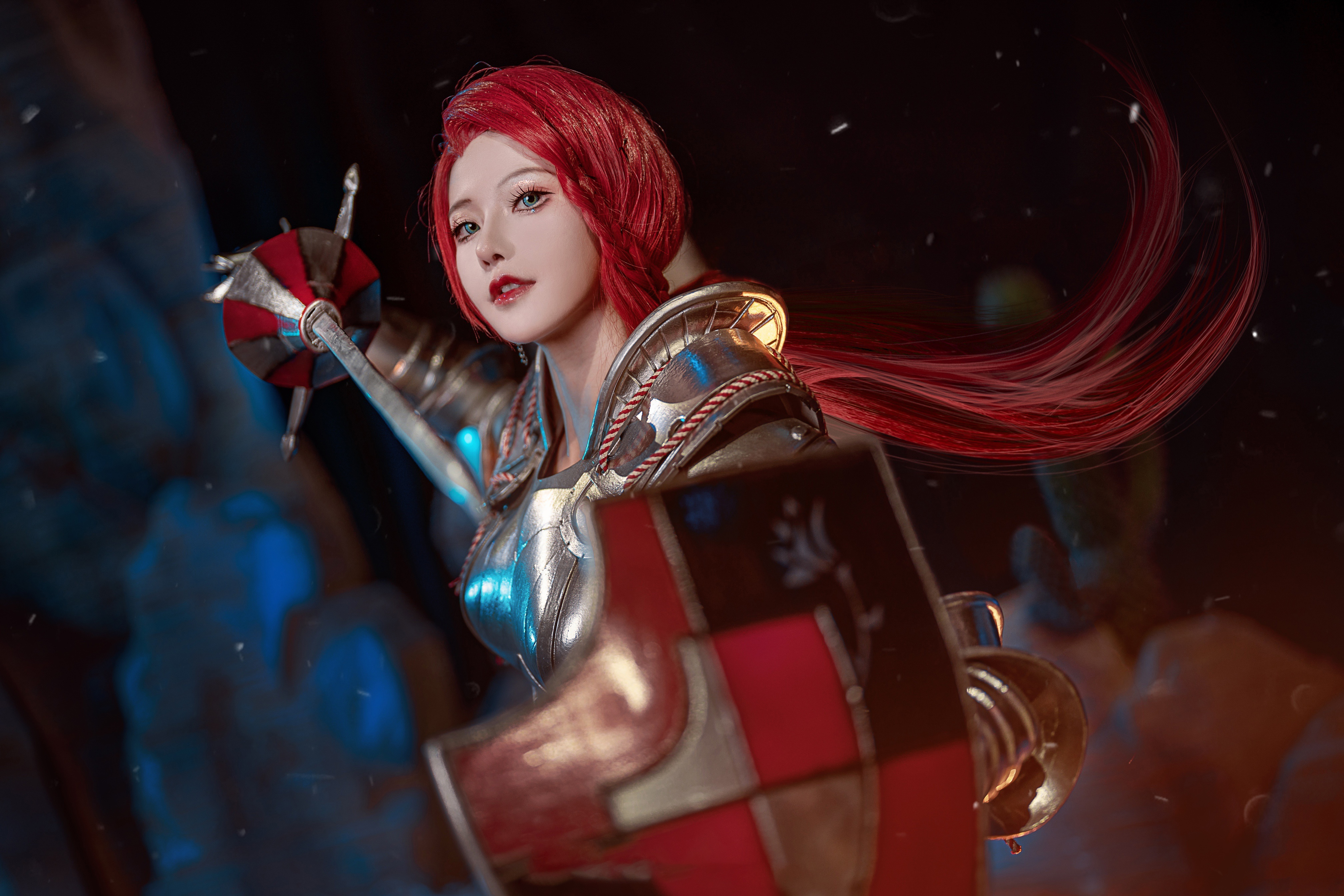 《黑色沙漠手游》女武神cosplay-二次元