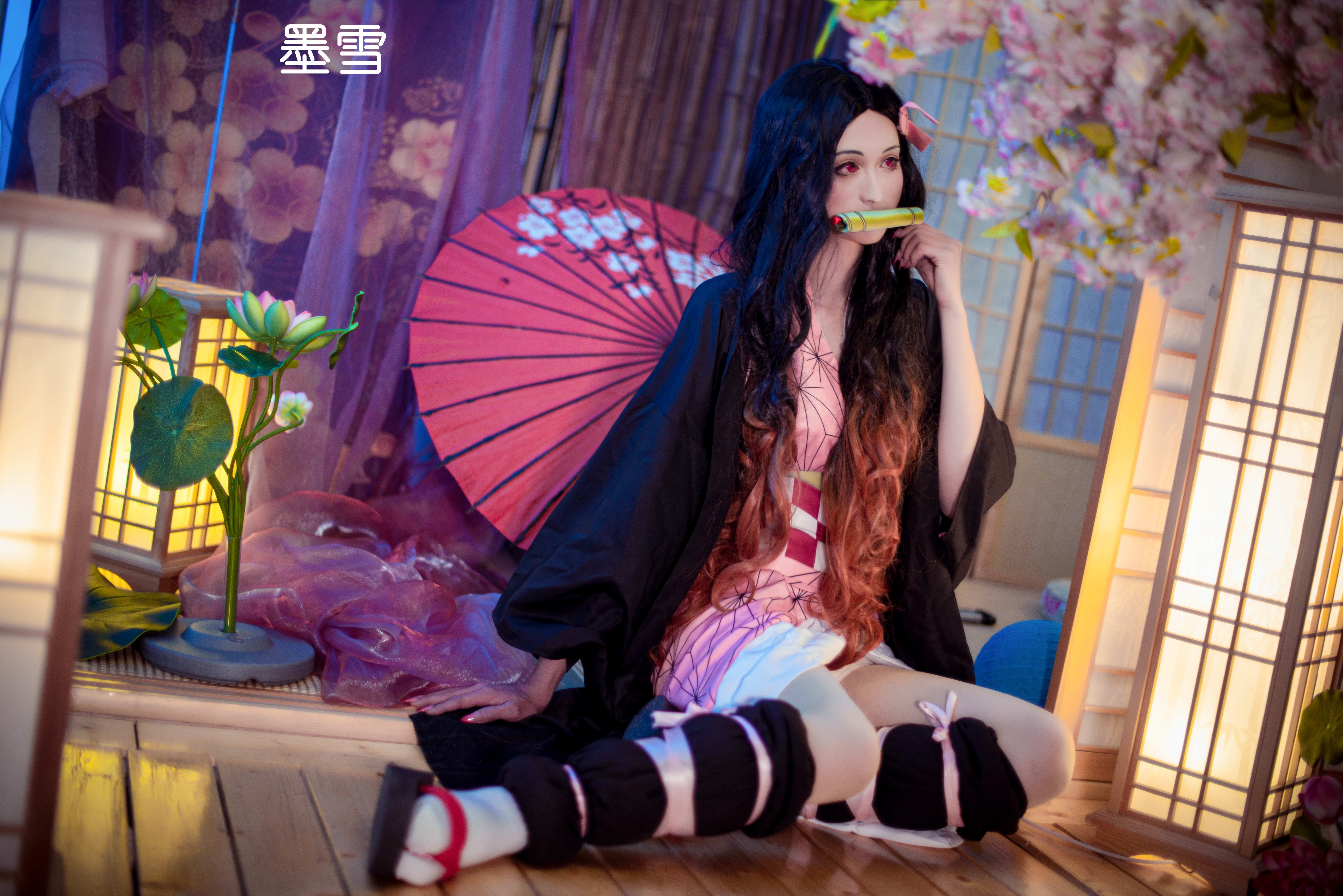 鬼灭之刃祢豆子cosplay-二次元