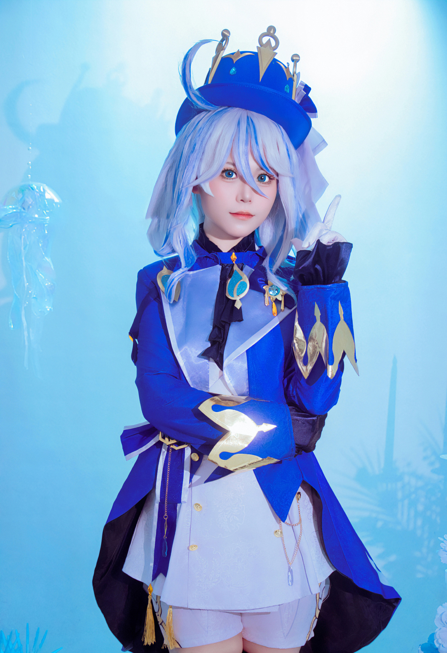 《原神》芙宁娜cosplay (8/9) 《原神》芙宁娜cosplay 第8张 - 芙宁娜图集