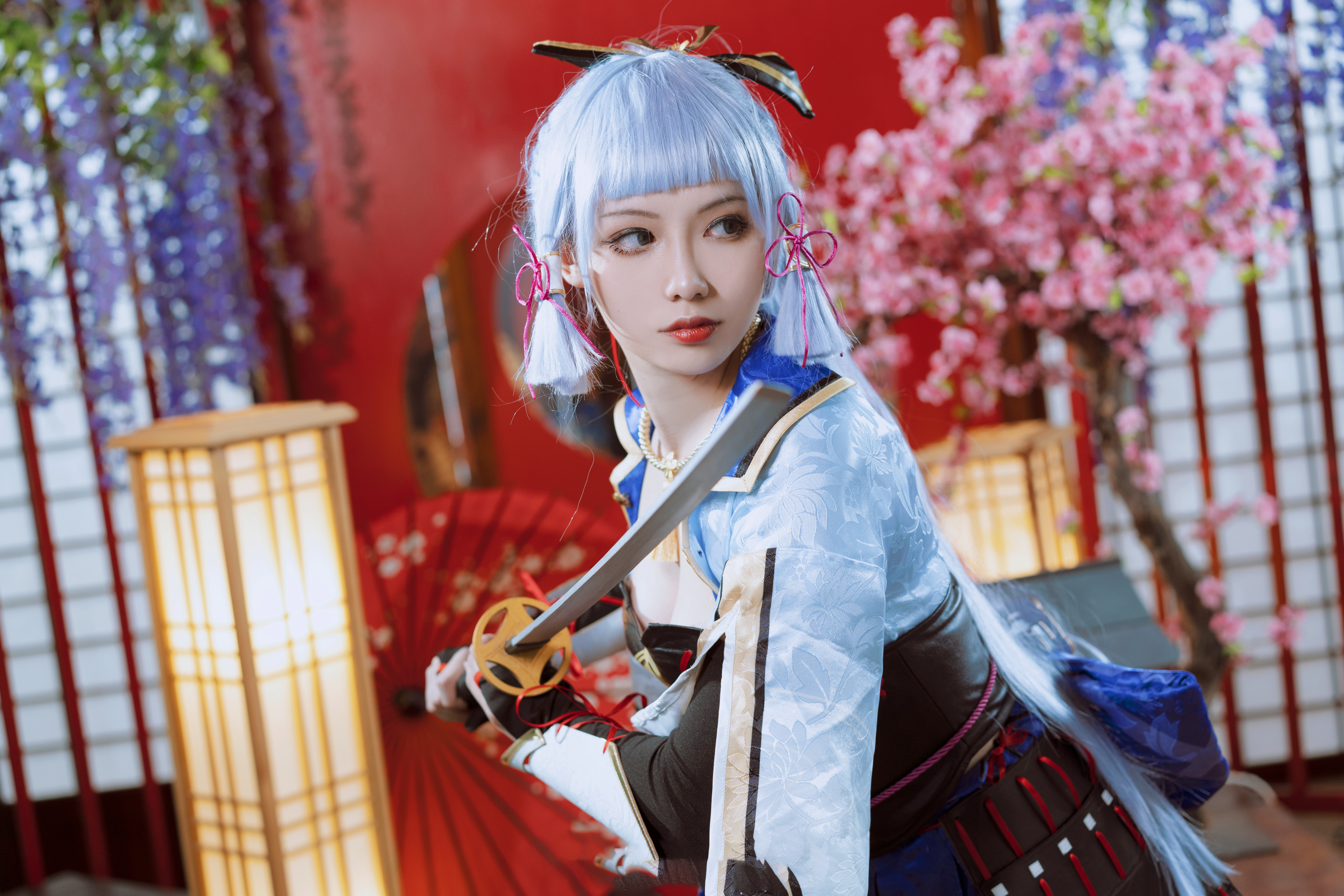 《原神》神里绫华cosplay-二次元