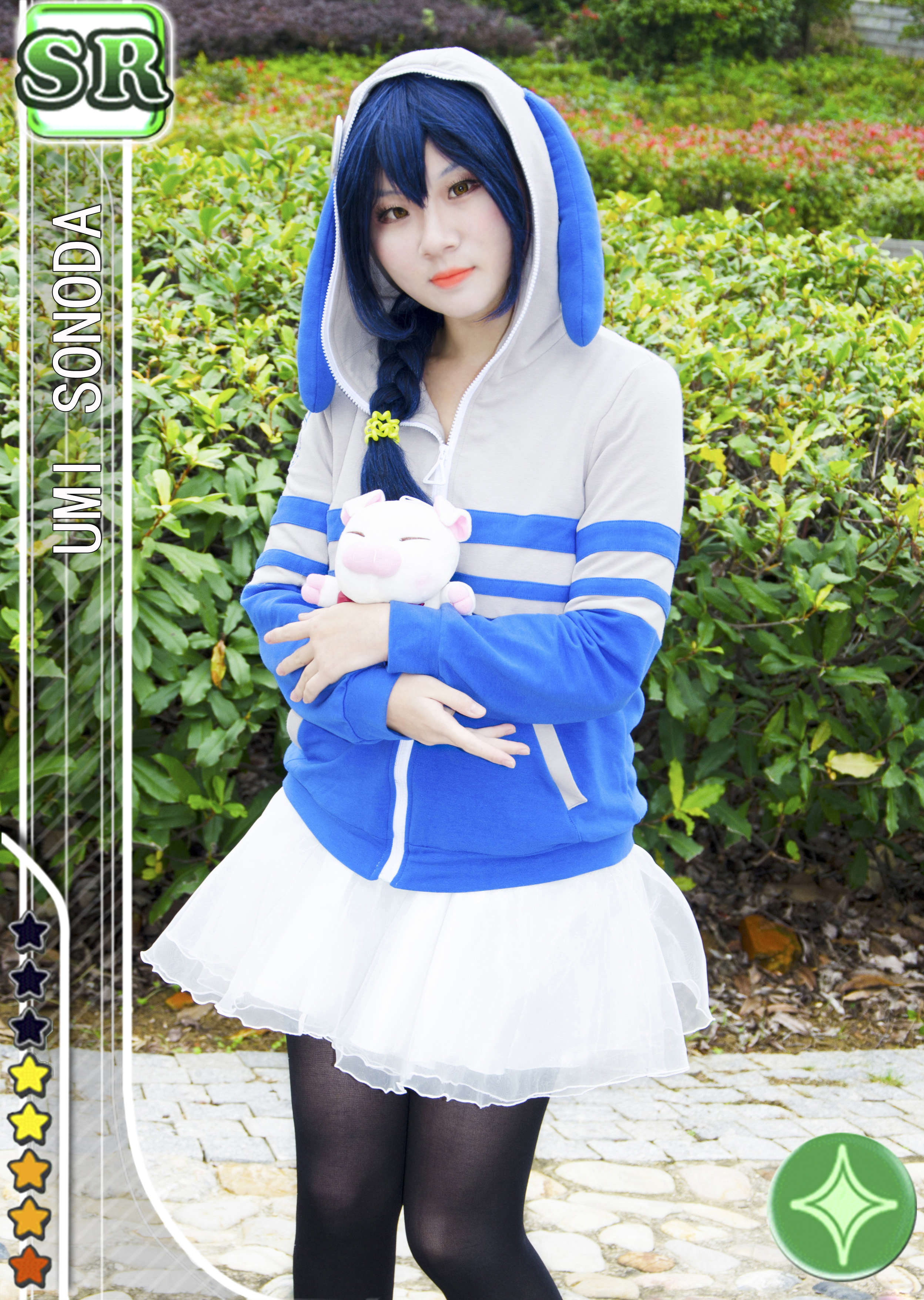 lovelive园田海未cosplay 动物2未觉醒-二次元