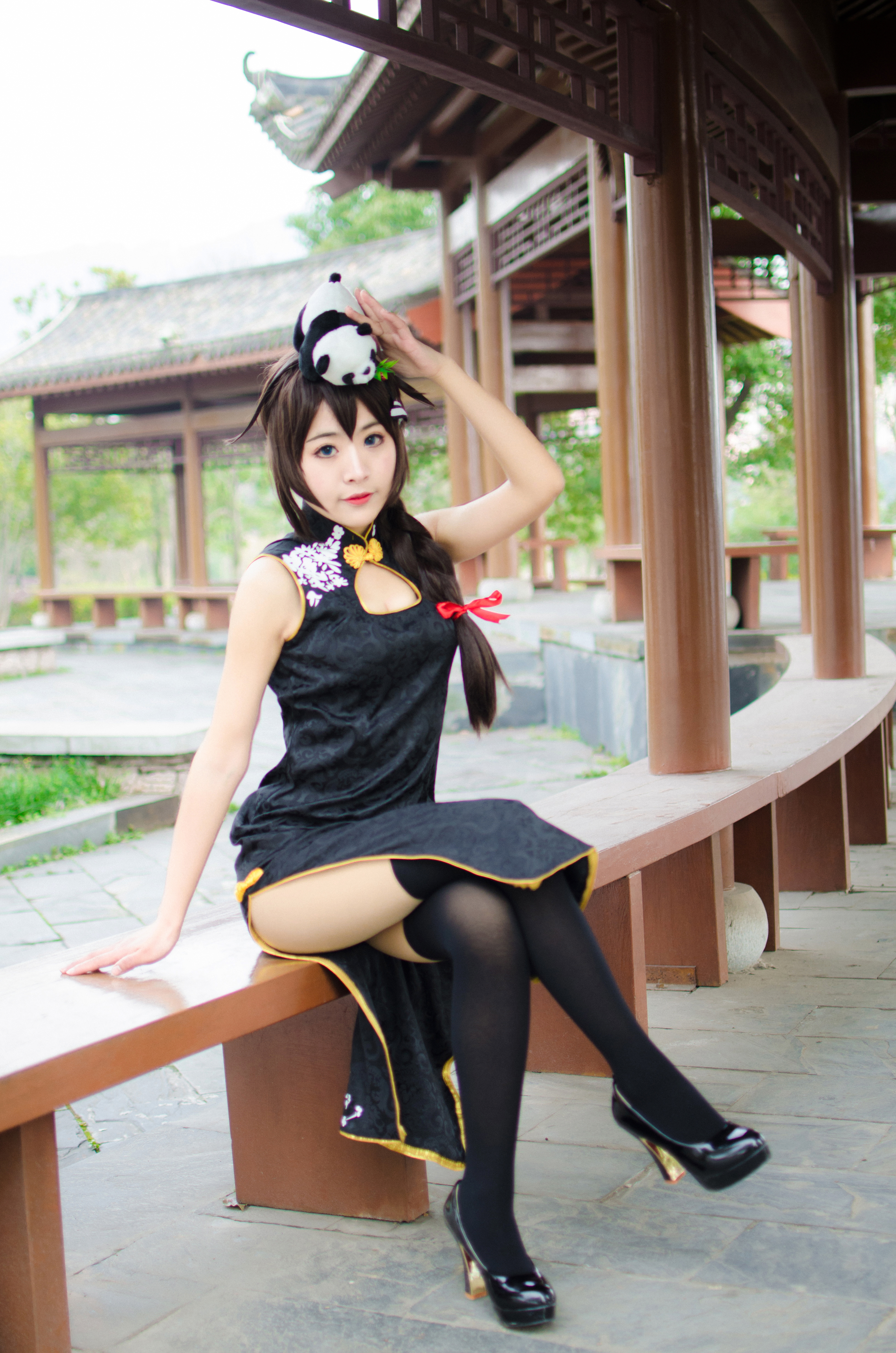 舰娘时雨旗袍cosplay-二次元