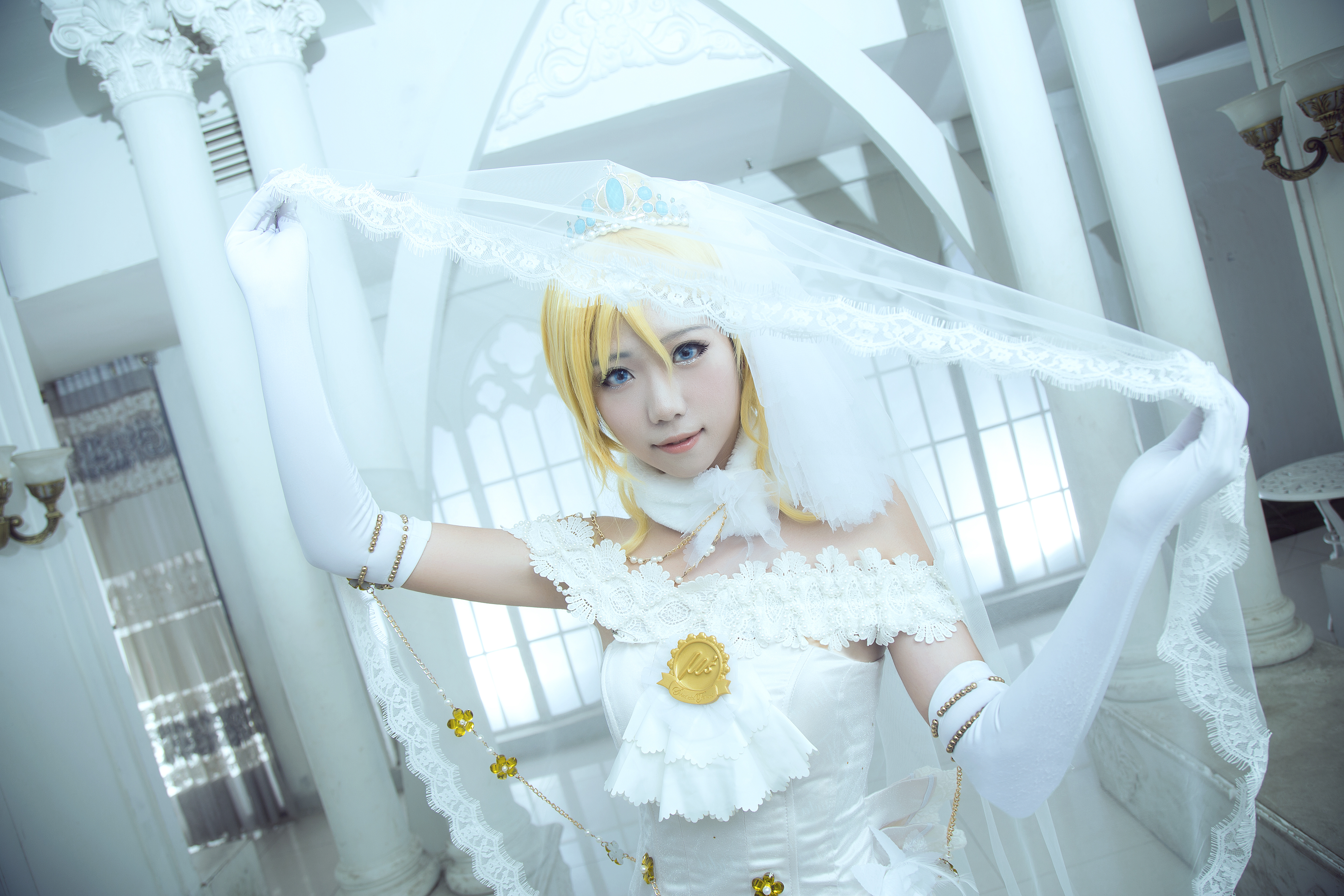 LoveLive婚纱觉醒cosplay-二次元