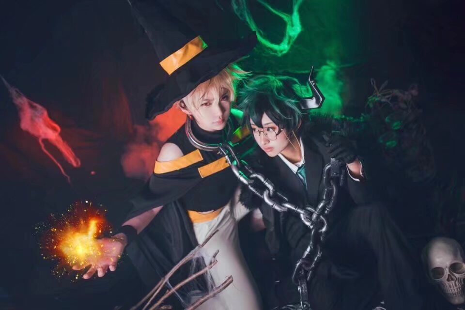 我的英雄学院  爆豪胜己cosplay-二次元