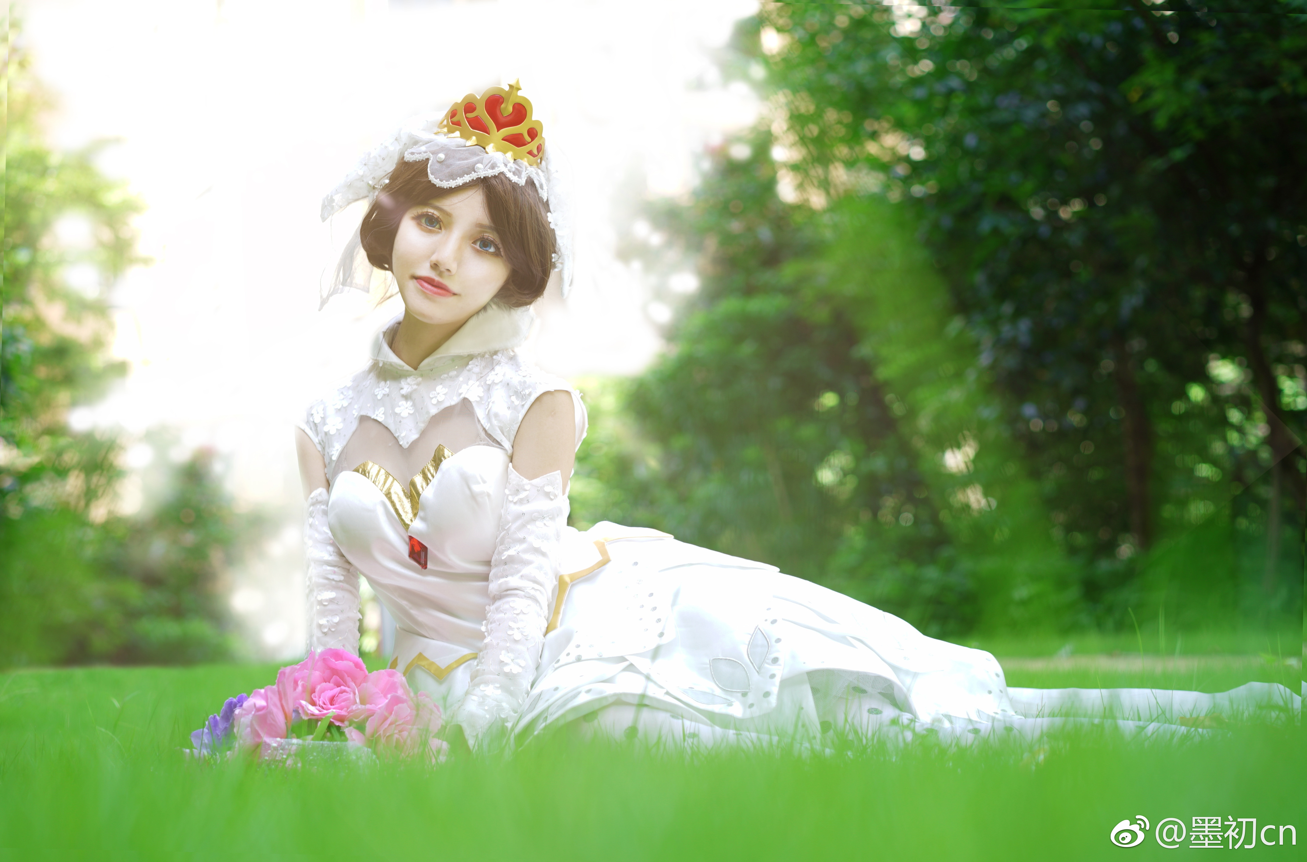 王者荣耀 花嫁小乔cosplay-二次元