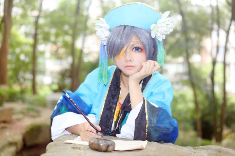 黑执事cosplay 夏尔马戏团特典古装-二次元