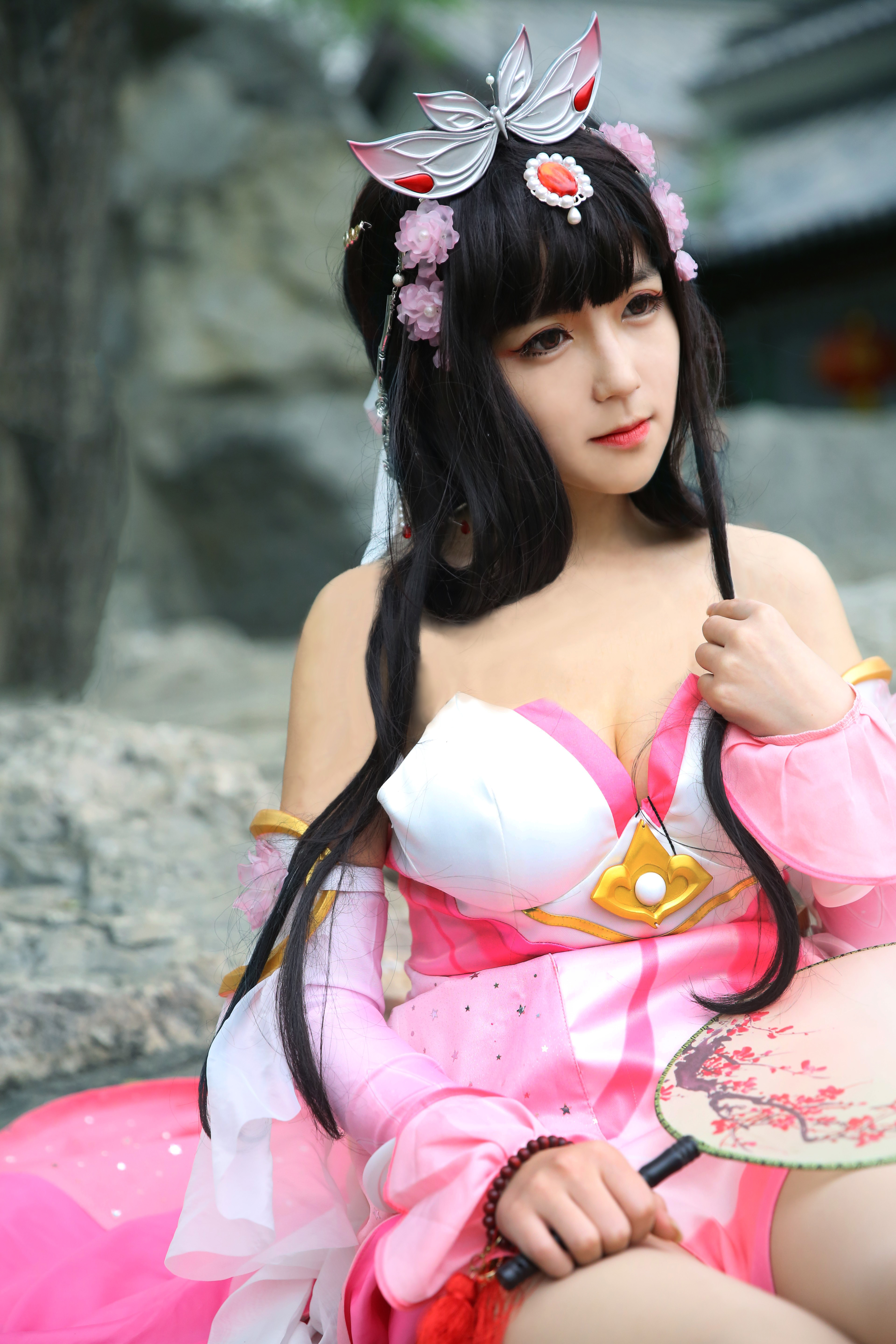 甄姬游园惊梦cosplay-二次元