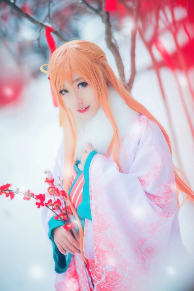 刀剑神域 亚斯娜Cosplay-二次元