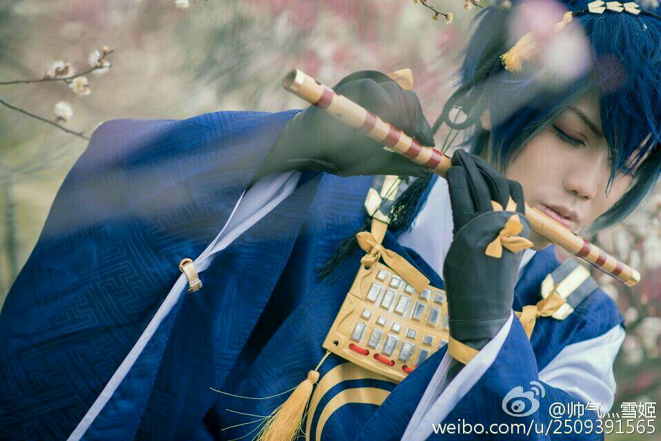 《刀剑乱舞》三日月宗近cosplay-二次元