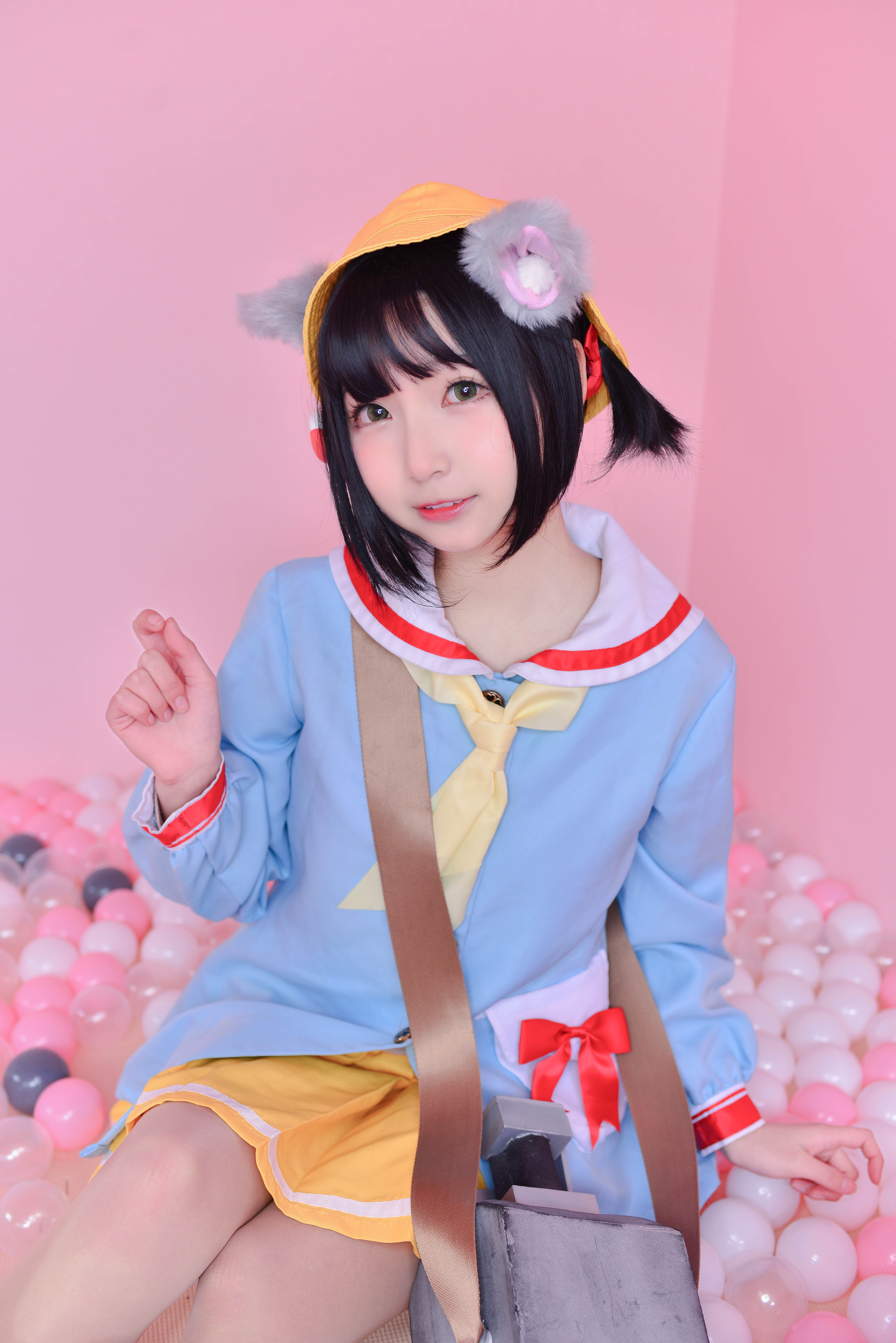 碧蓝航线如月睦月cosplay-二次元