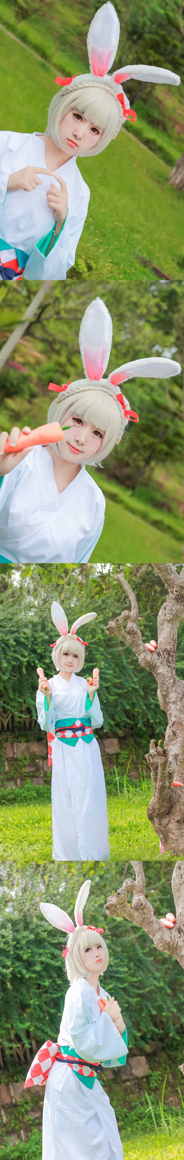 山兔cosplay 呼啦呼啦！看谁还不听话-二次元