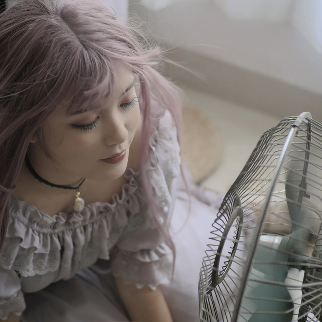 lolita永昼之月 霜灰 op 生日作