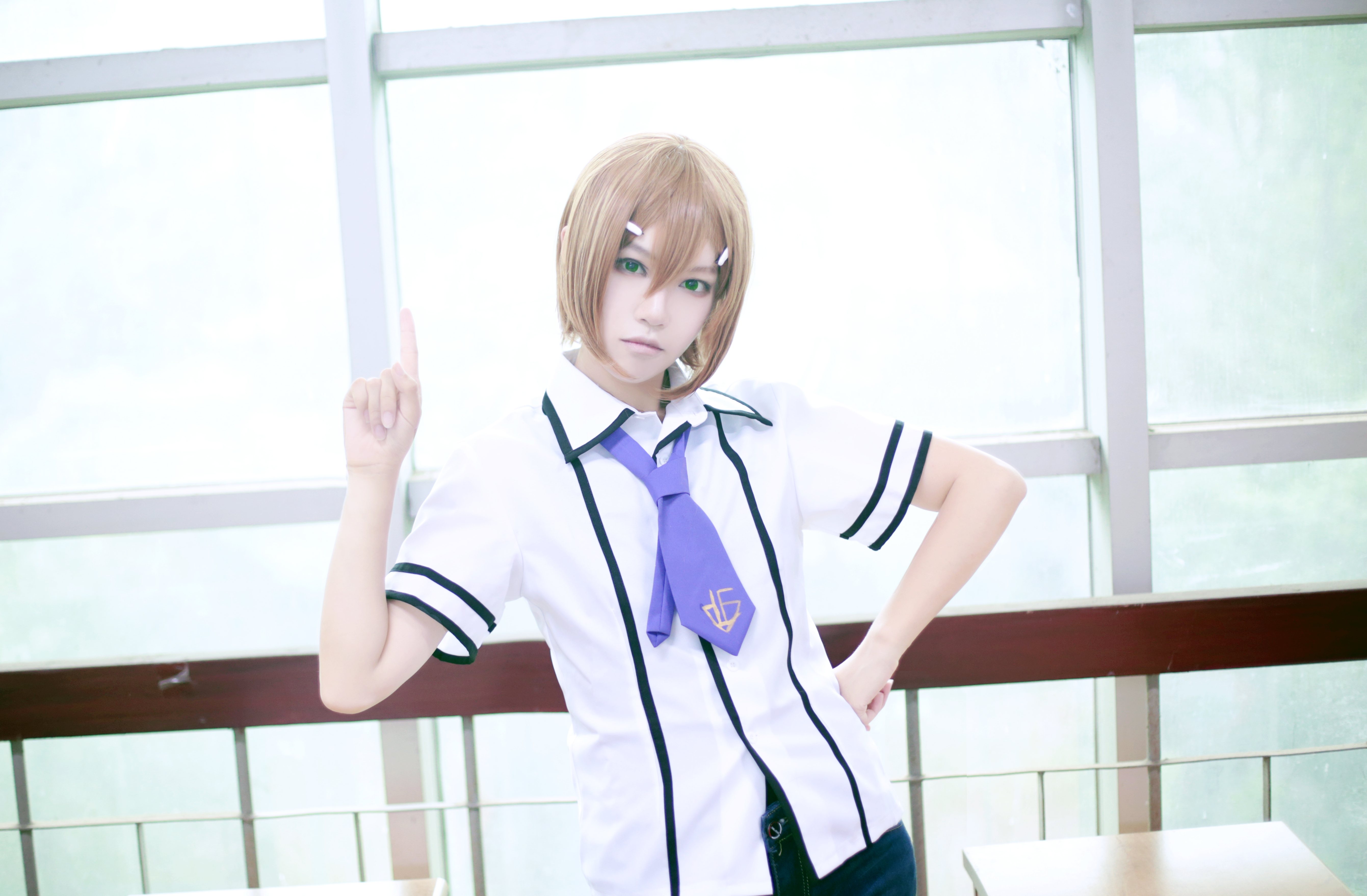 笨蛋测验召唤兽木下秀吉cosplay-二次元