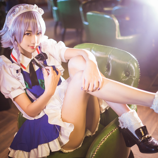 《东方project》十六夜咲夜cosplay