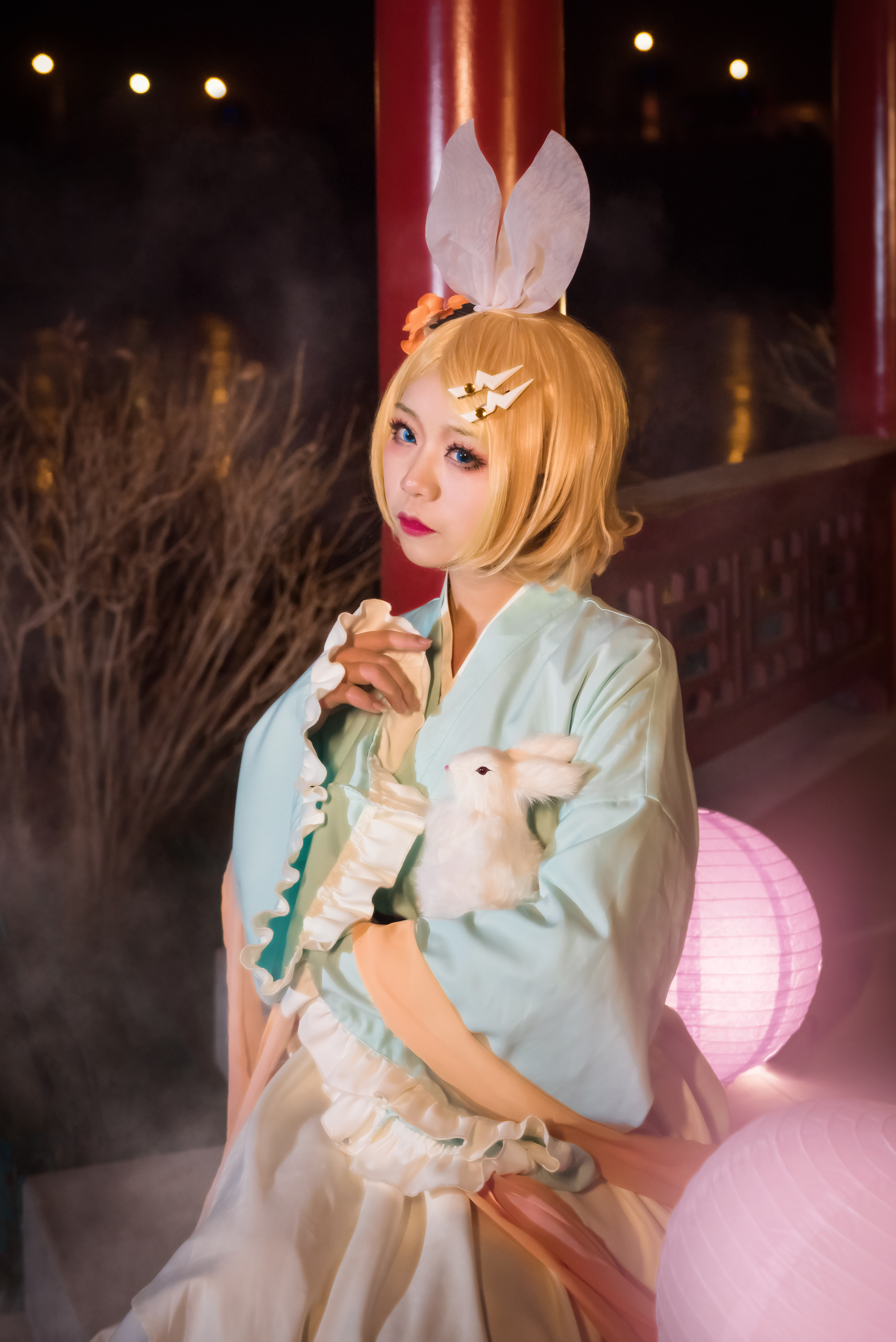 镜音铃cosplay-二次元