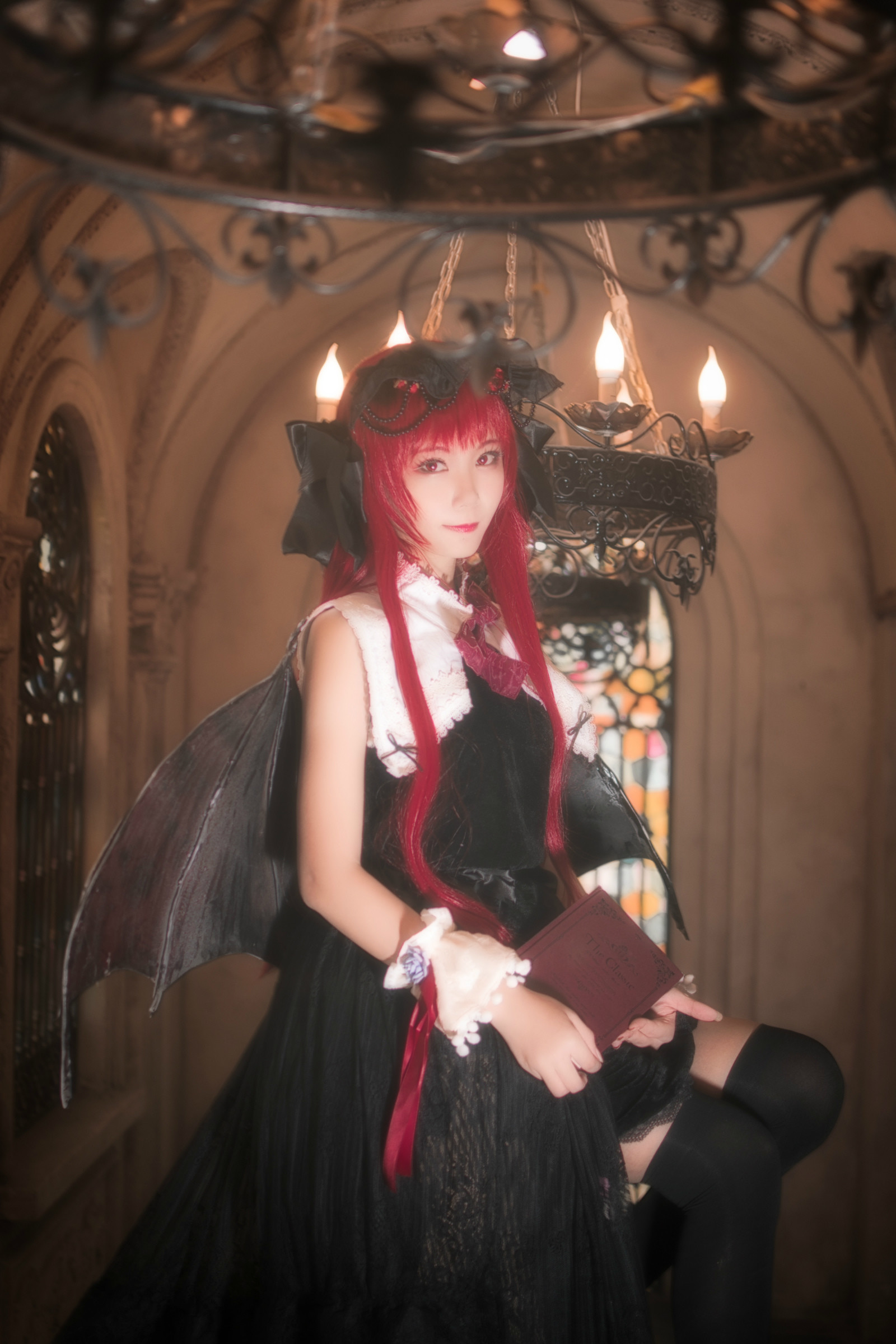 东方project小恶魔cosplay-二次元