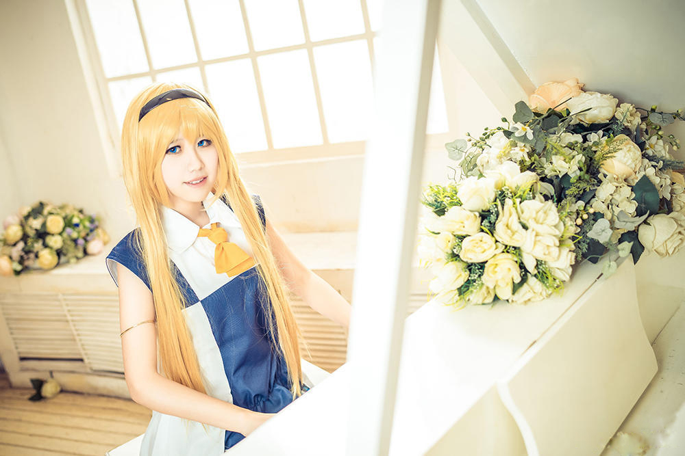 VOCALOID Hello LaughterLILY Cosplay空明