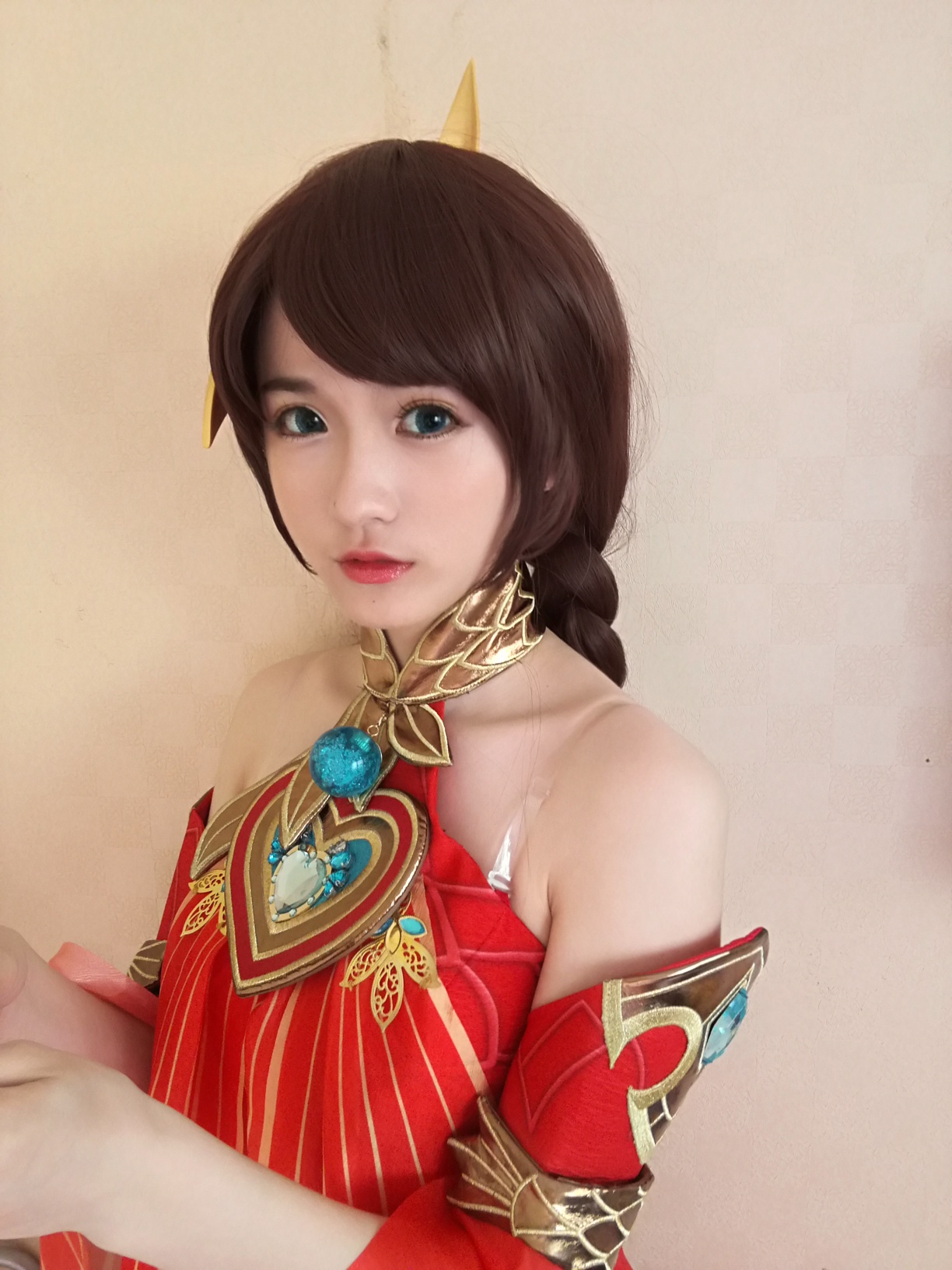 【王者荣耀大乔cosplay】守望着天空大海和你的人头~-二次元