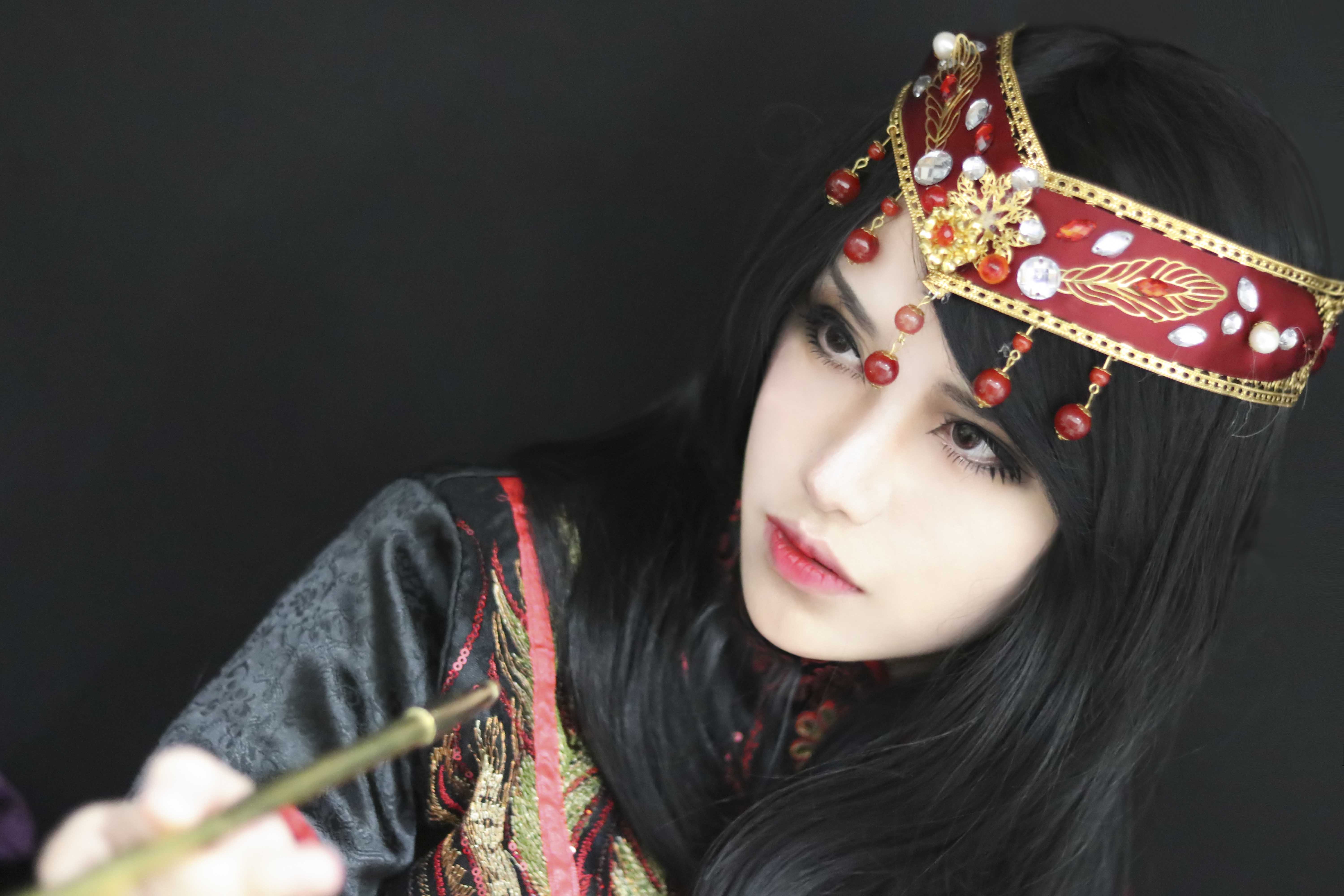 艳势番花九卿cosplay妆面教程-二次元