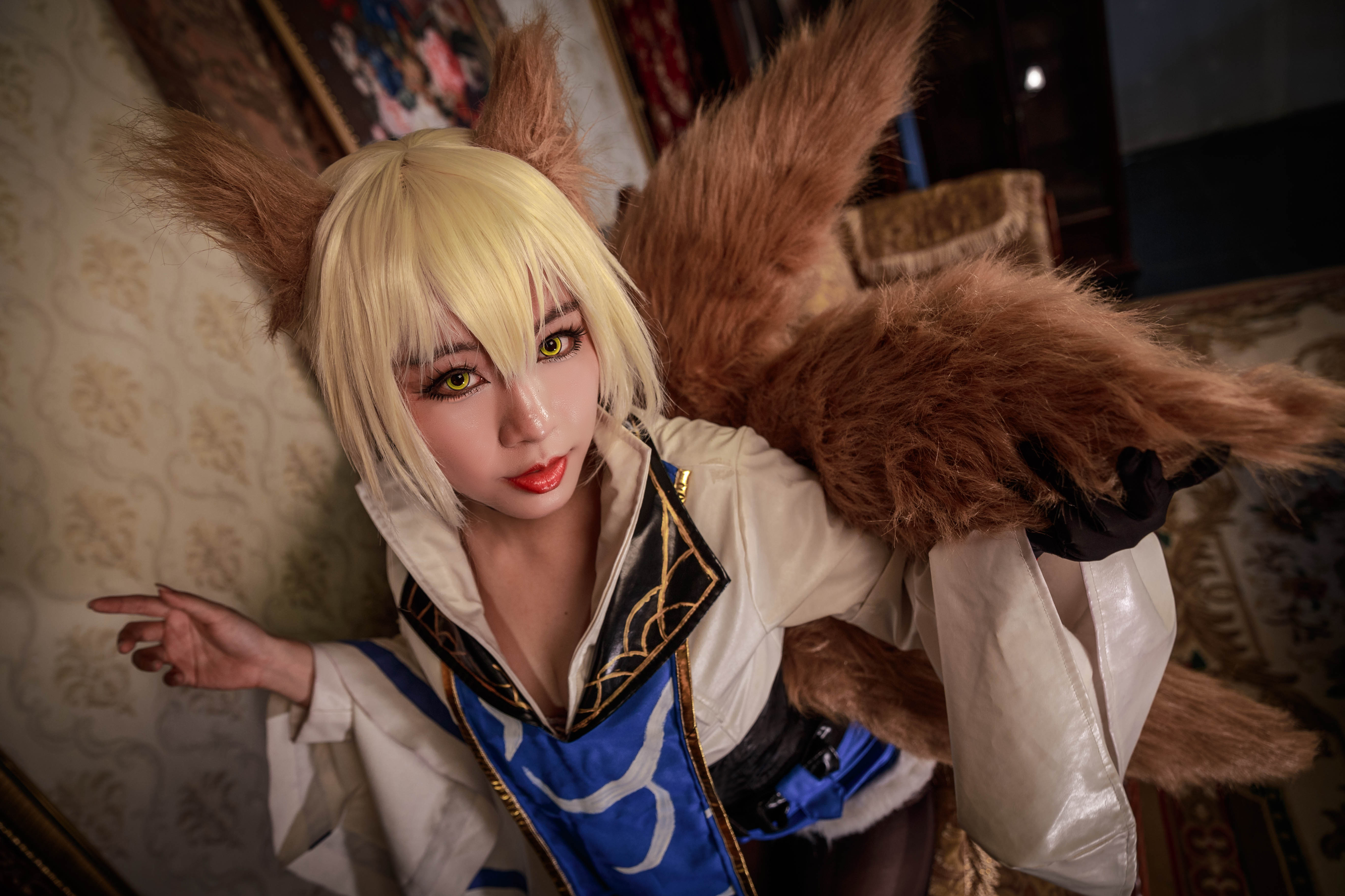 东方御姐乡 八云蓝 cosplay-二次元