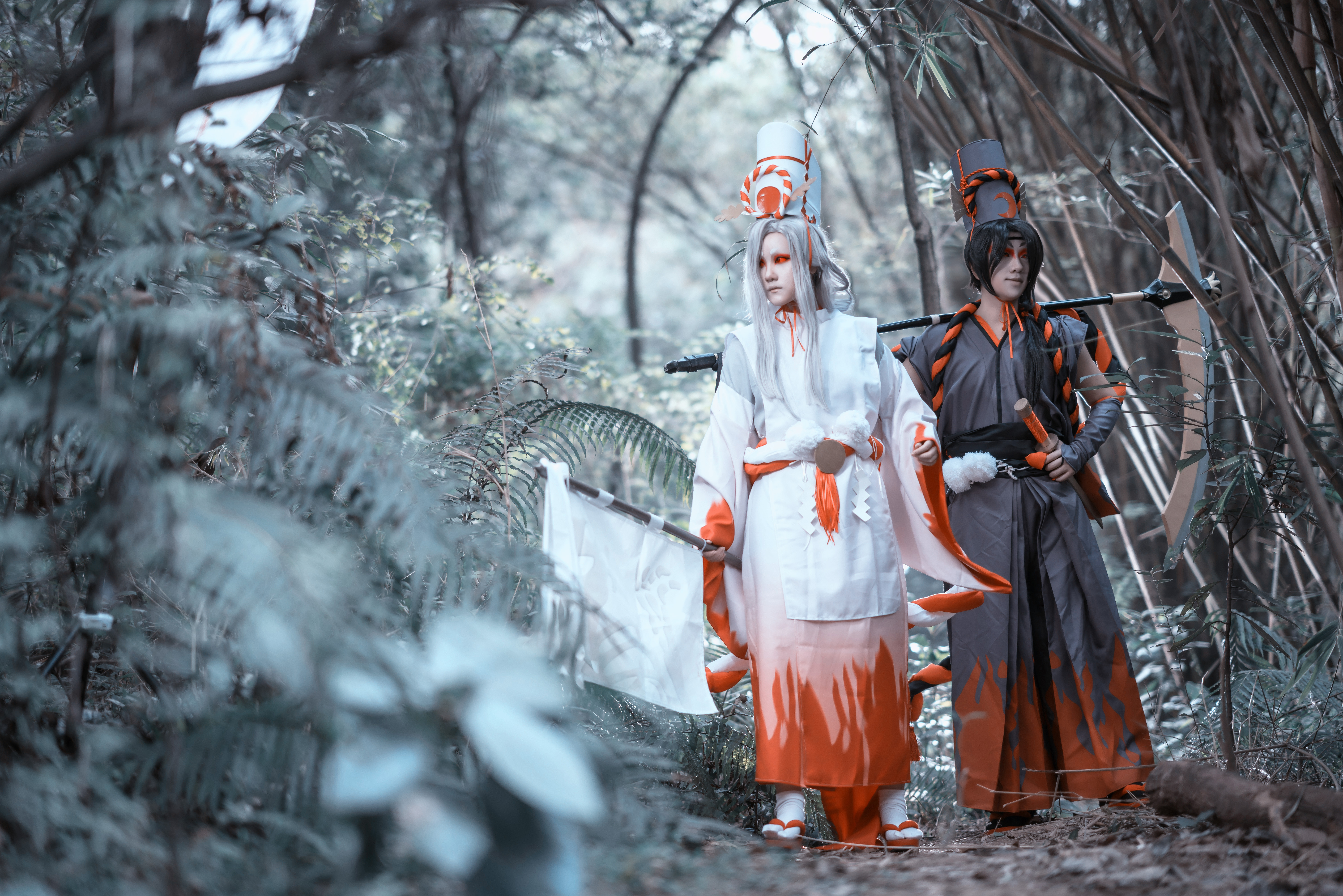 阴阳师鬼使黑白Cosplay-二次元