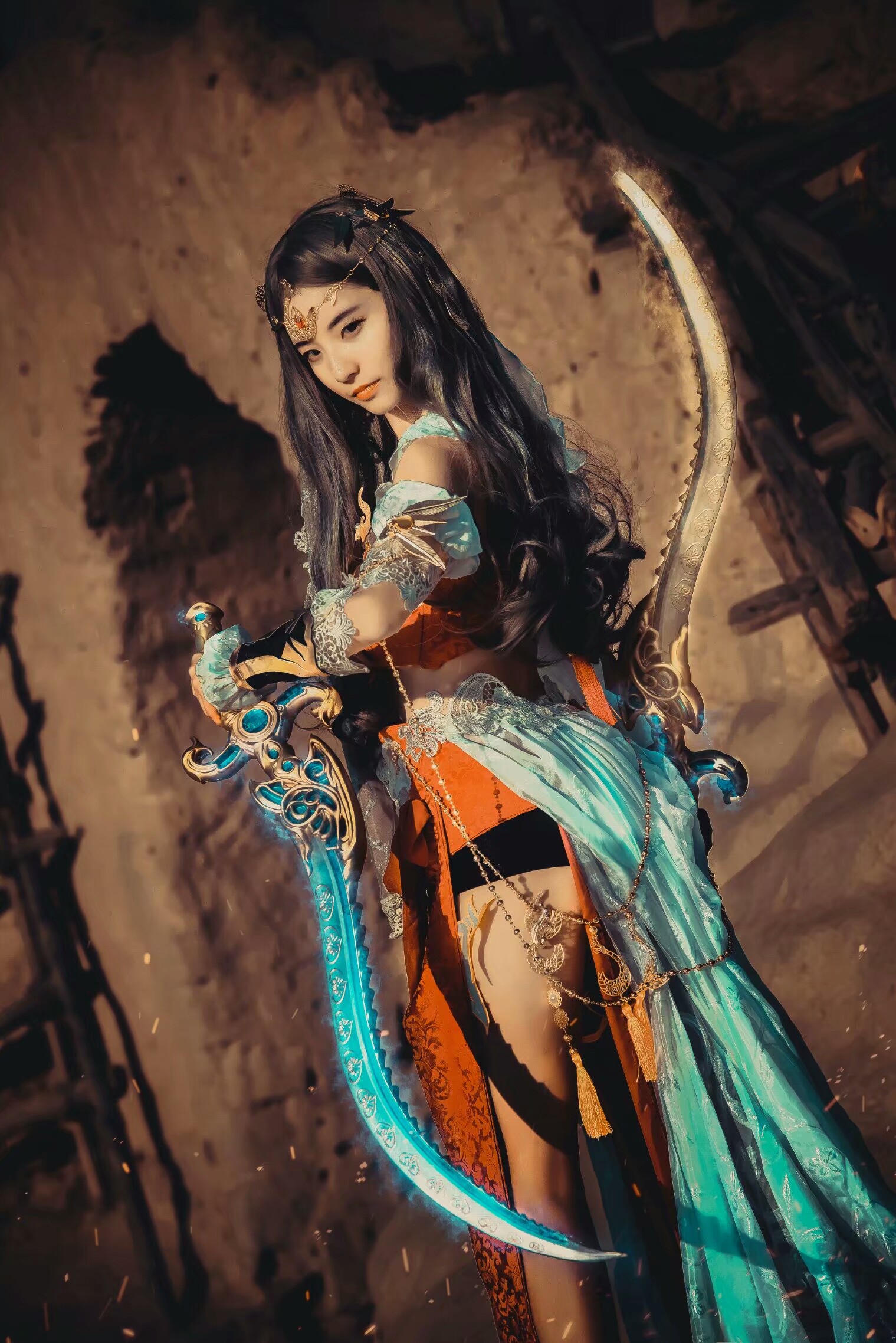 剑网三 朔雪喵姐cosplay-二次元