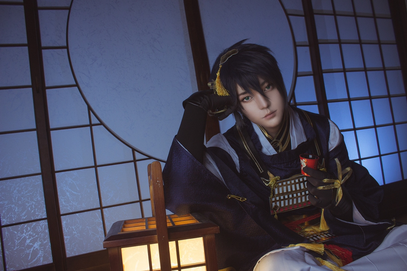 刀剑乱舞  三日月宗近cosplay-二次元