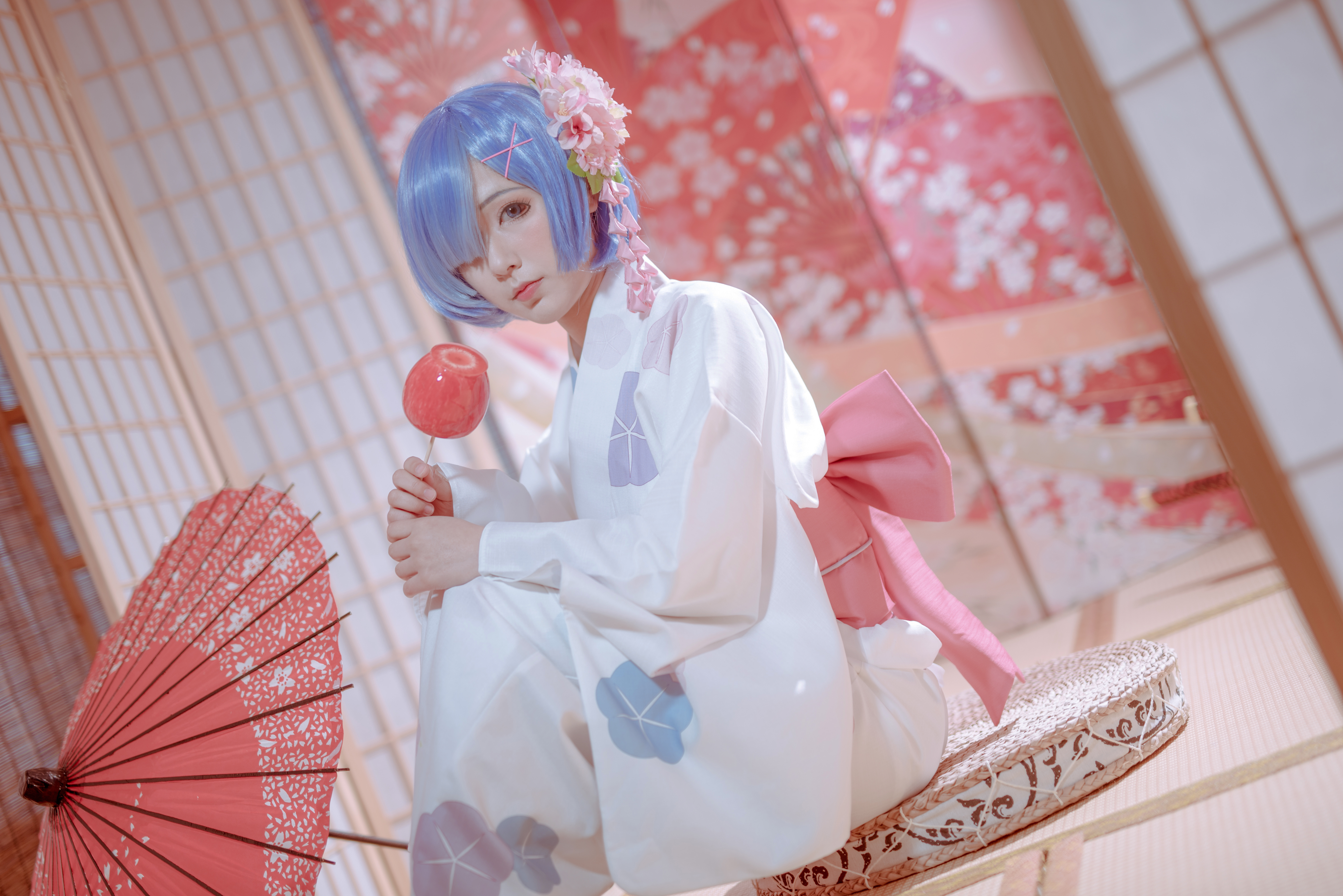 雷姆浴衣cosplay-二次元