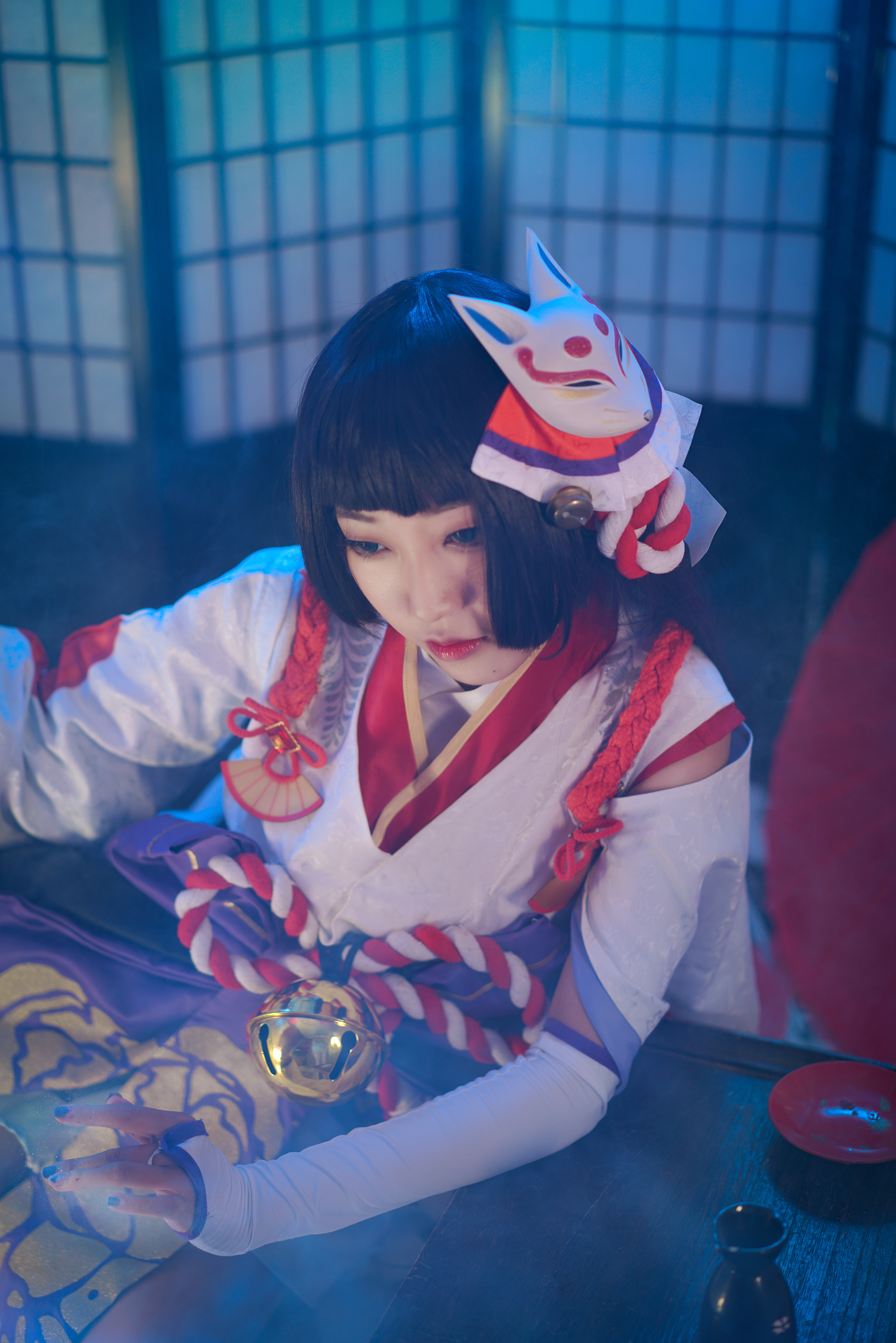 阴阳师雪女月见之樱cosplay-二次元